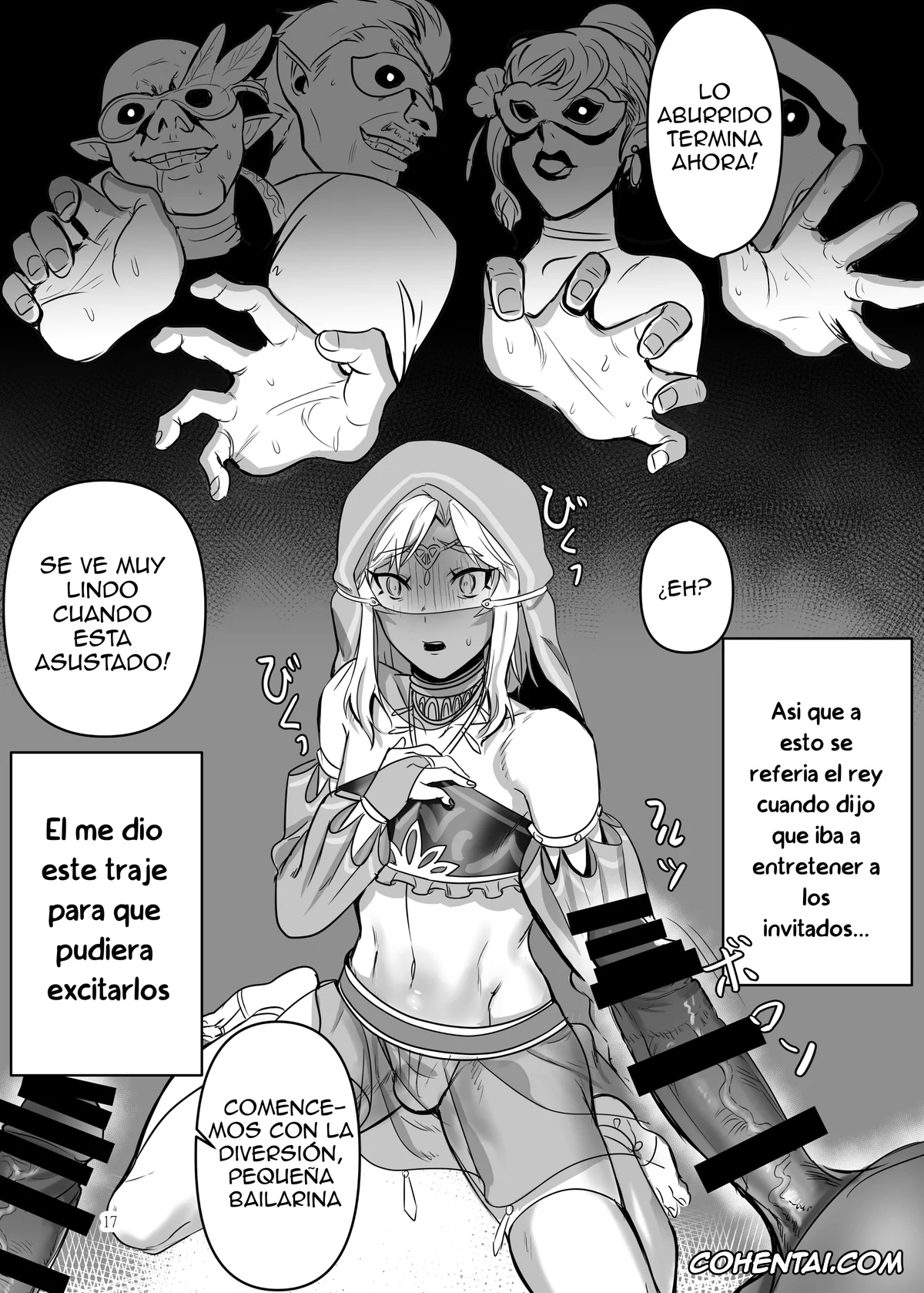 The Legend Of Zelda hentai, Link hentai, Odoriko no Nie Yuusha -Kamen Butoukai Hen- (The Legend of Zelda), pagina 15