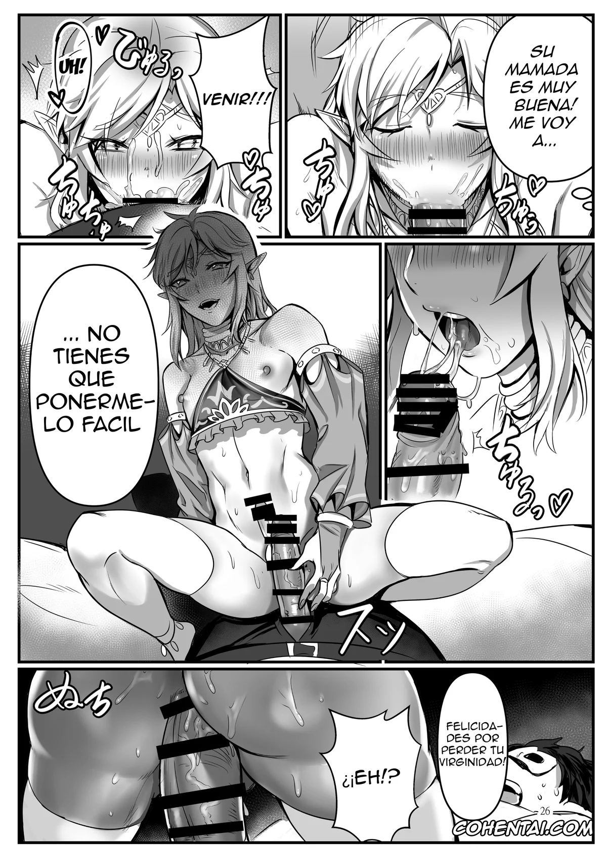 The Legend Of Zelda hentai, Link hentai, Odoriko no Nie Yuusha -Kamen Butoukai Hen- (The Legend of Zelda), pagina 24