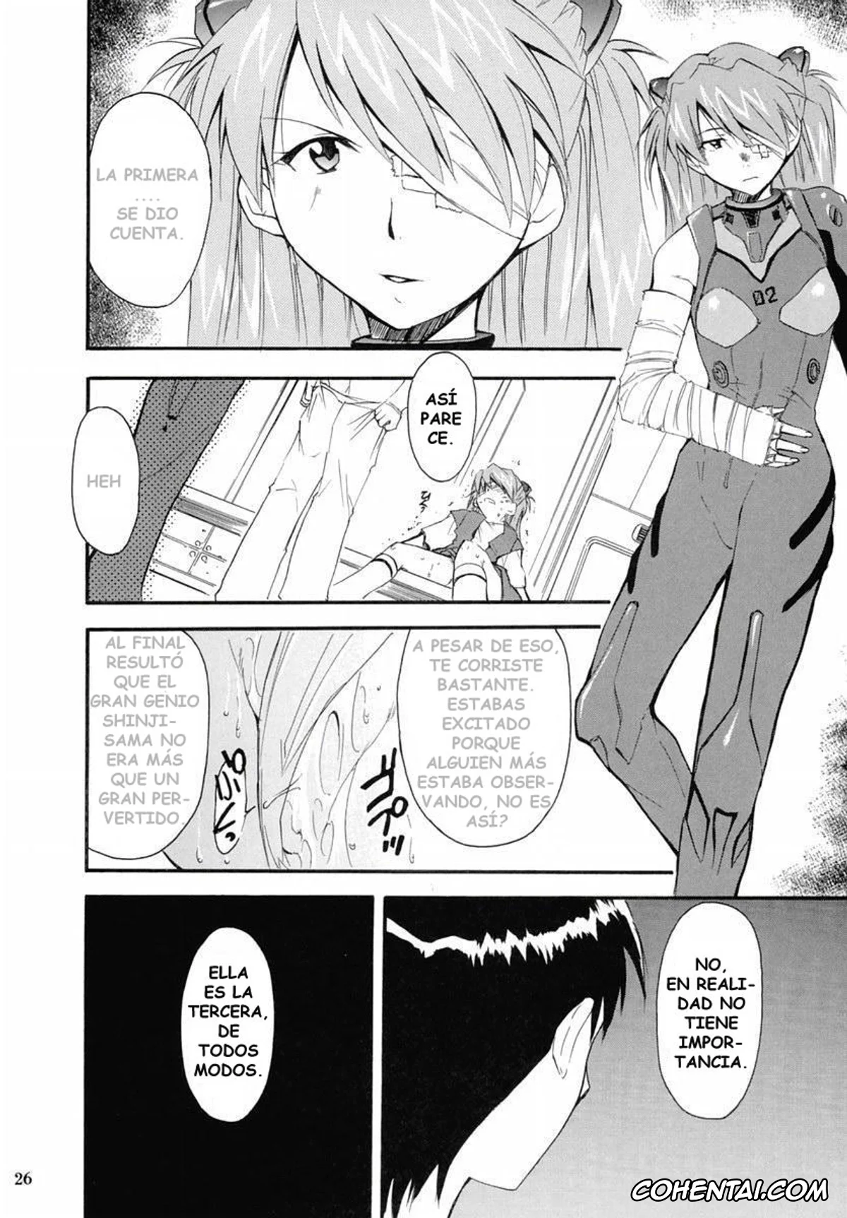 Neon Genesis Evangelion xxx, Asuka Langley Soryu xxx, Shinji Ikari xxx, RE-TAKE 2 (Neon Genesis Evangelion), pagina 25