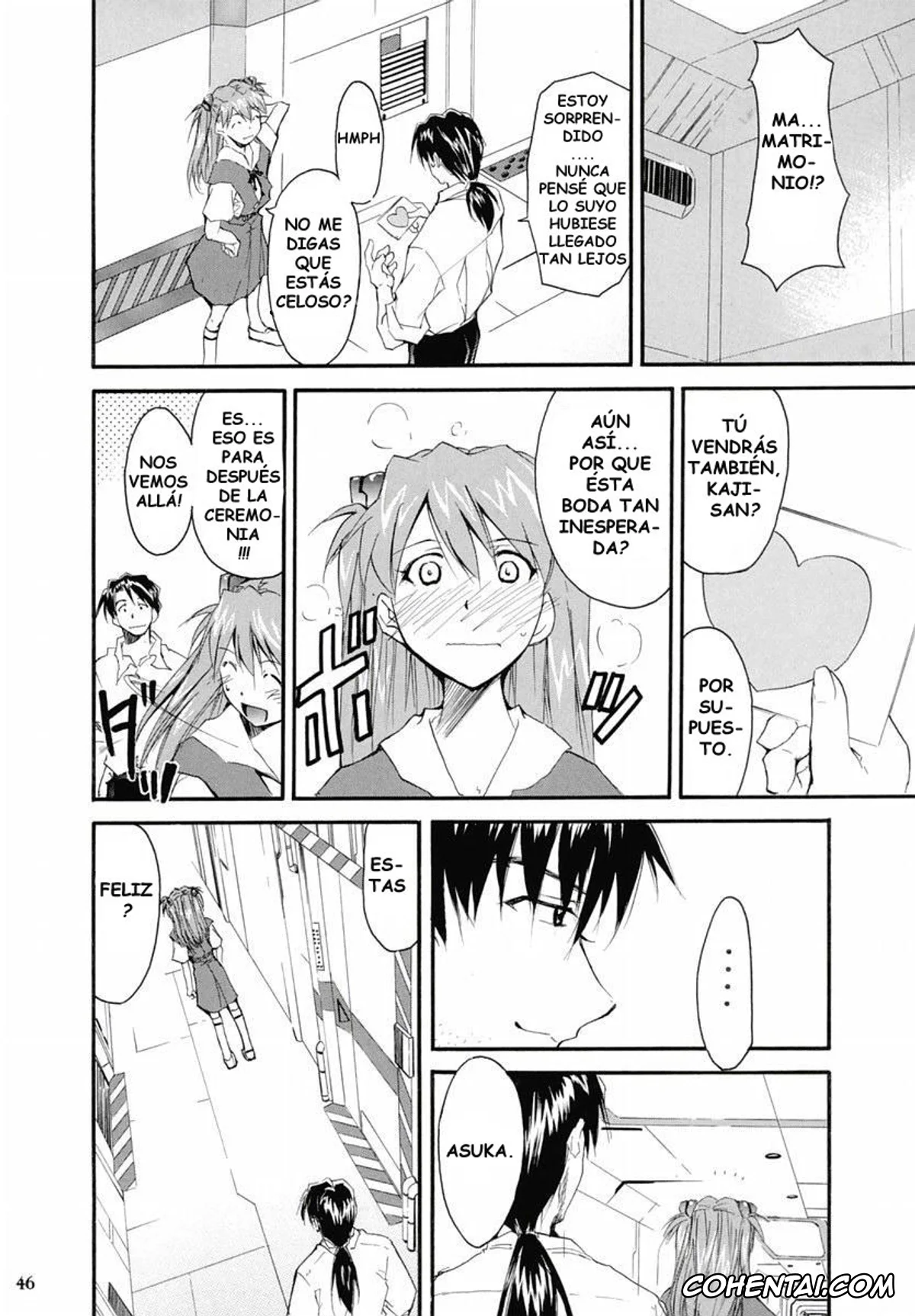 Neon Genesis Evangelion hentai, Asuka Langley Soryu hentai, Shinji Ikari hentai, RE-TAKE 2 (Neon Genesis Evangelion), pagina 45