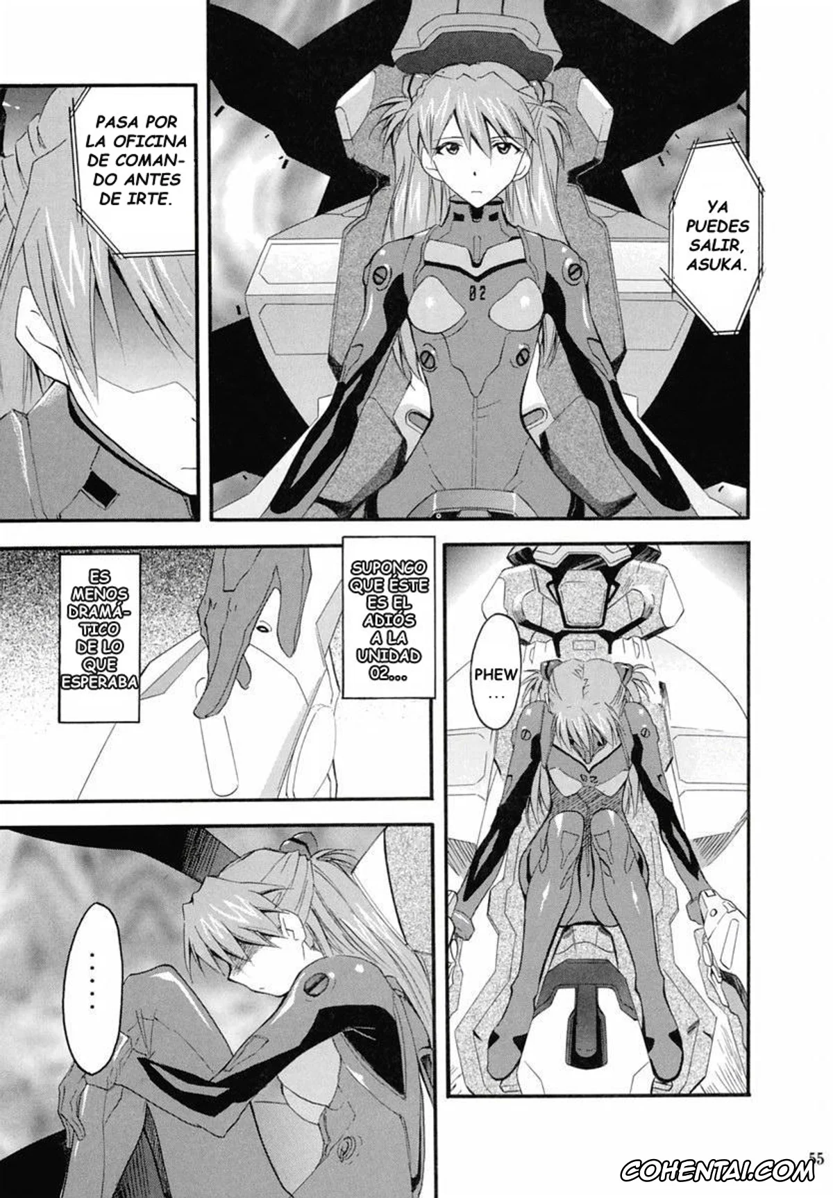 Neon Genesis Evangelion hentai, Asuka Langley Soryu hentai, Shinji Ikari hentai, RE-TAKE 2 (Neon Genesis Evangelion), pagina 54