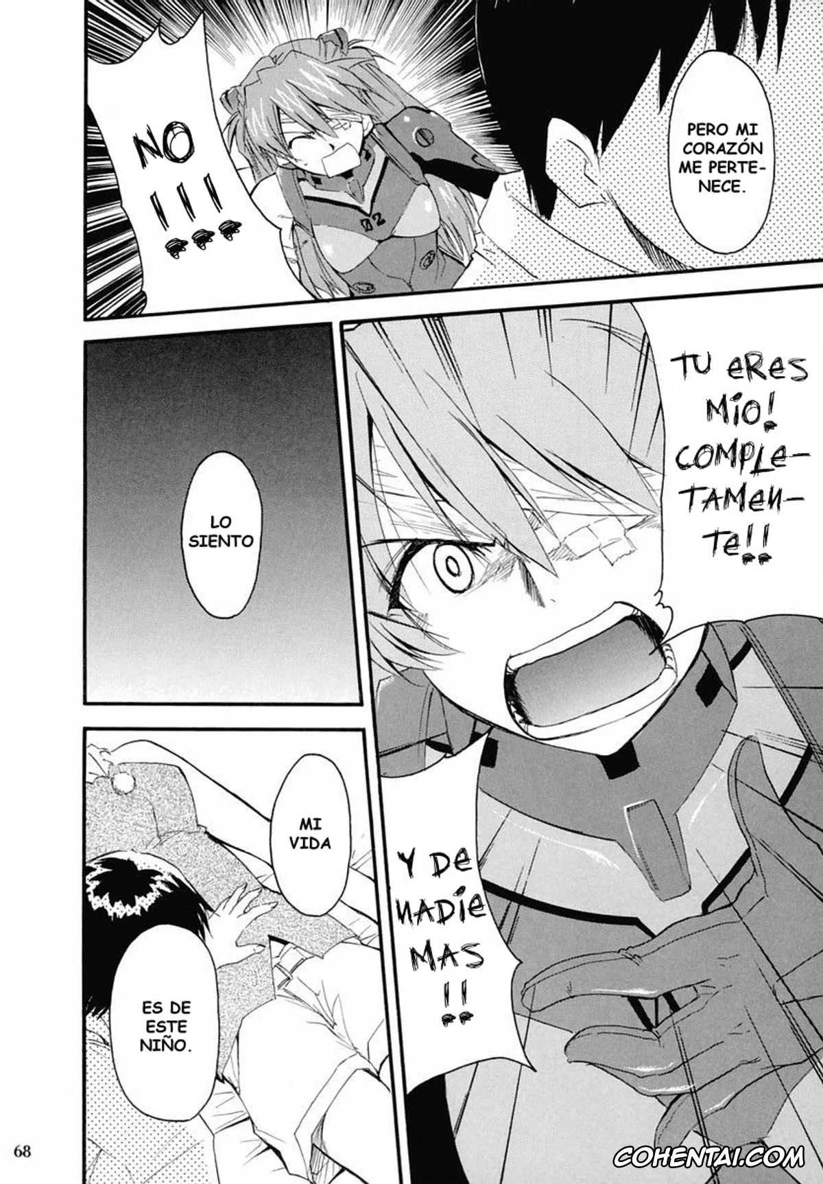 Neon Genesis Evangelion xxx, Asuka Langley Soryu xxx, Shinji Ikari xxx, RE-TAKE 2 (Neon Genesis Evangelion), pagina 67