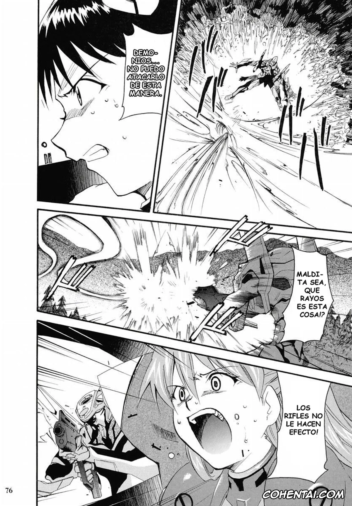 Neon Genesis Evangelion hentai, Asuka Langley Soryu hentai, Shinji Ikari hentai, RE-TAKE 2 (Neon Genesis Evangelion), pagina 75