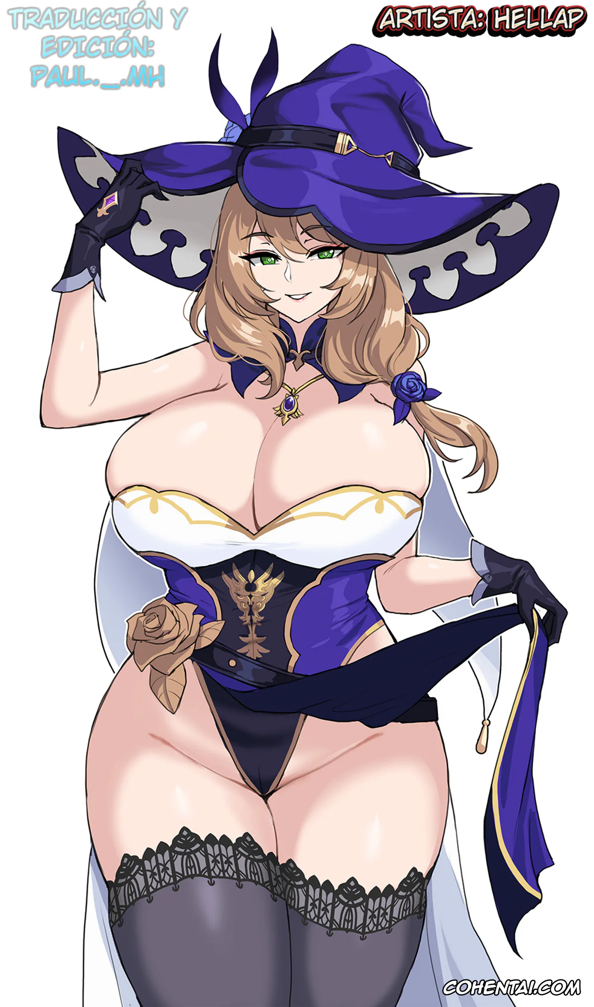 Genshin Impact xxx, Lisa Minci xxx, Lisa (Genshin Impact), pagina 1