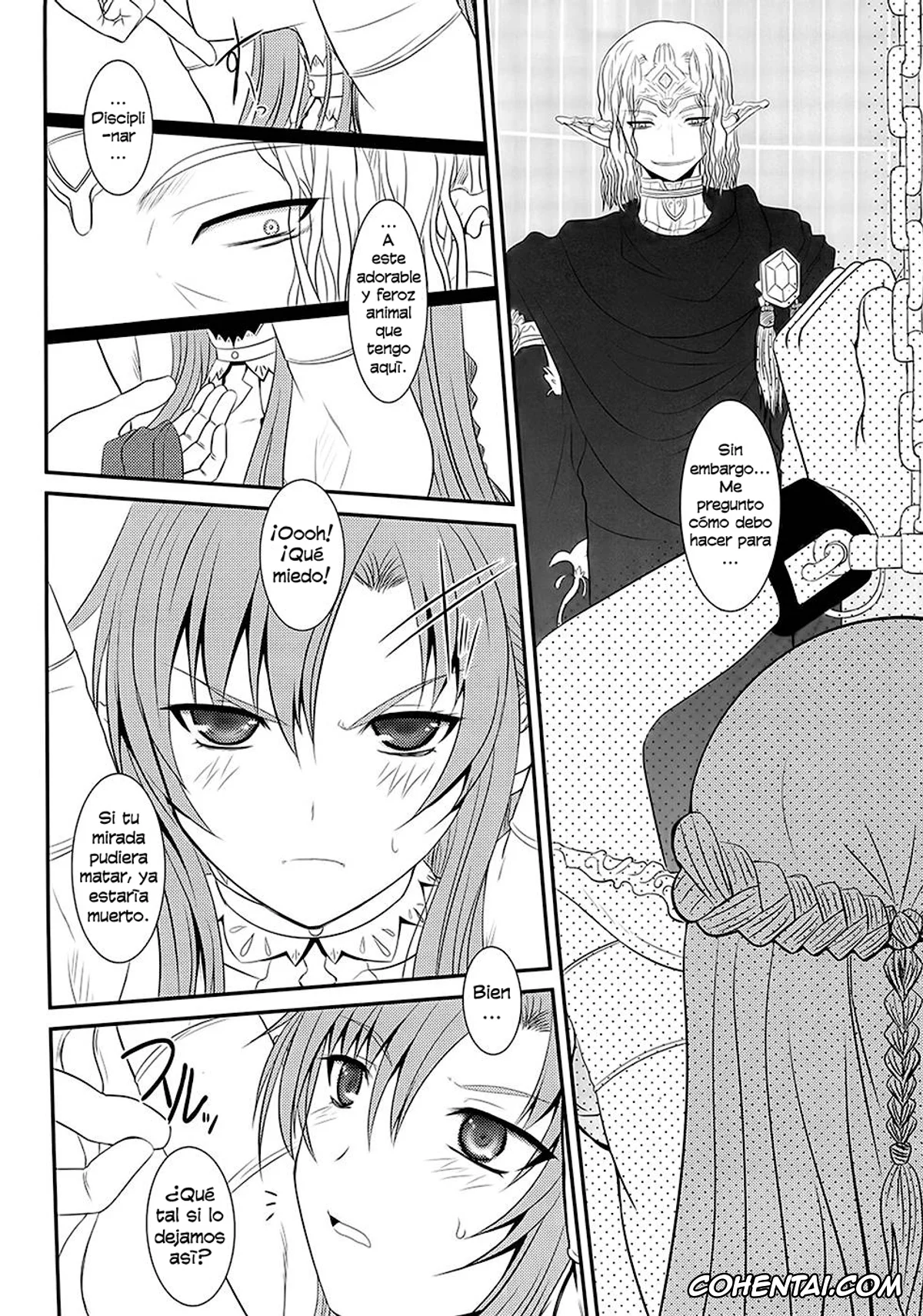 Sword Art Online hentai, Asuna Yuuki hentai, Oberon hentai, Slave Asuna On-Demand #001 (Sword Art Online), pagina 3