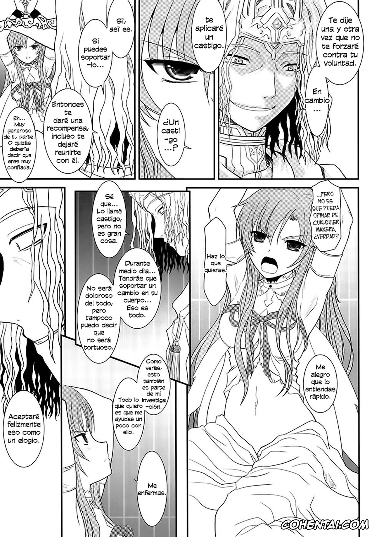 Sword Art Online xxx, Asuna Yuuki xxx, Oberon xxx, Slave Asuna On-Demand #001 (Sword Art Online), pagina 4