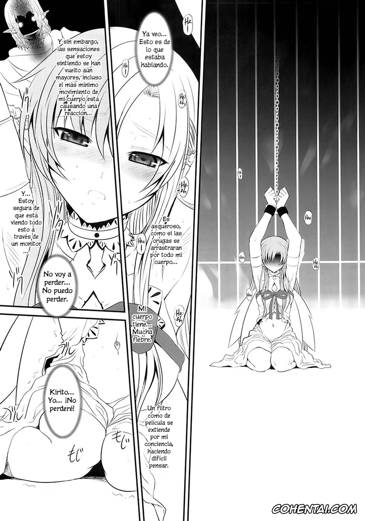 Sword Art Online hentai, Asuna Yuuki hentai, Oberon hentai, Slave Asuna On-Demand #001 (Sword Art Online), pagina 6