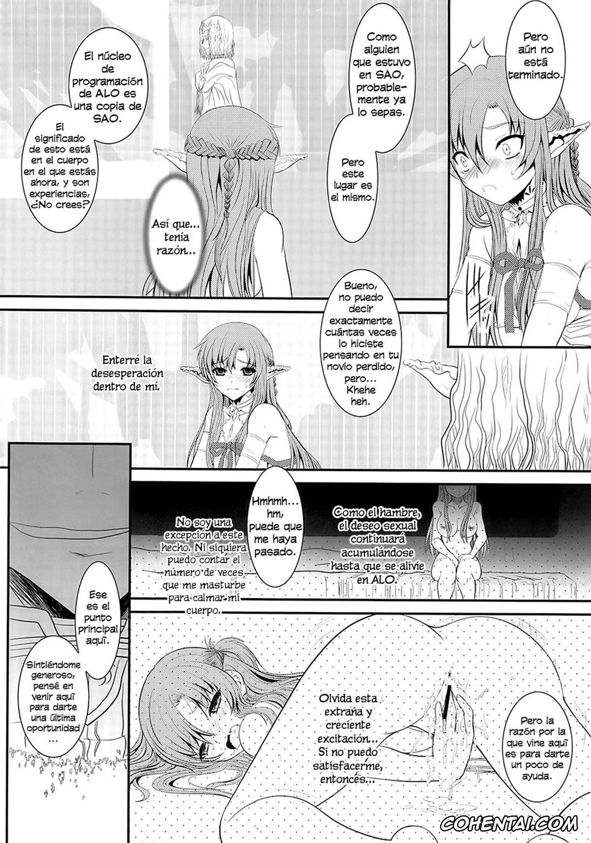 Sword Art Online porno, Asuna Yuuki porno, Oberon porno, Slave Asuna On-Demand #001 (Sword Art Online), pagina 17