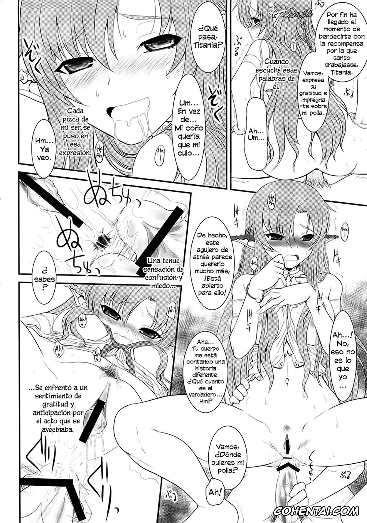Sword Art Online porno, Asuna Yuuki porno, Oberon porno, Slave Asuna On-Demand #001 (Sword Art Online), pagina 23