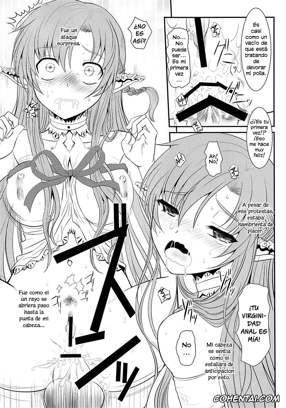 Sword Art Online hentai, Asuna Yuuki hentai, Oberon hentai, Slave Asuna On-Demand #001 (Sword Art Online), pagina 24