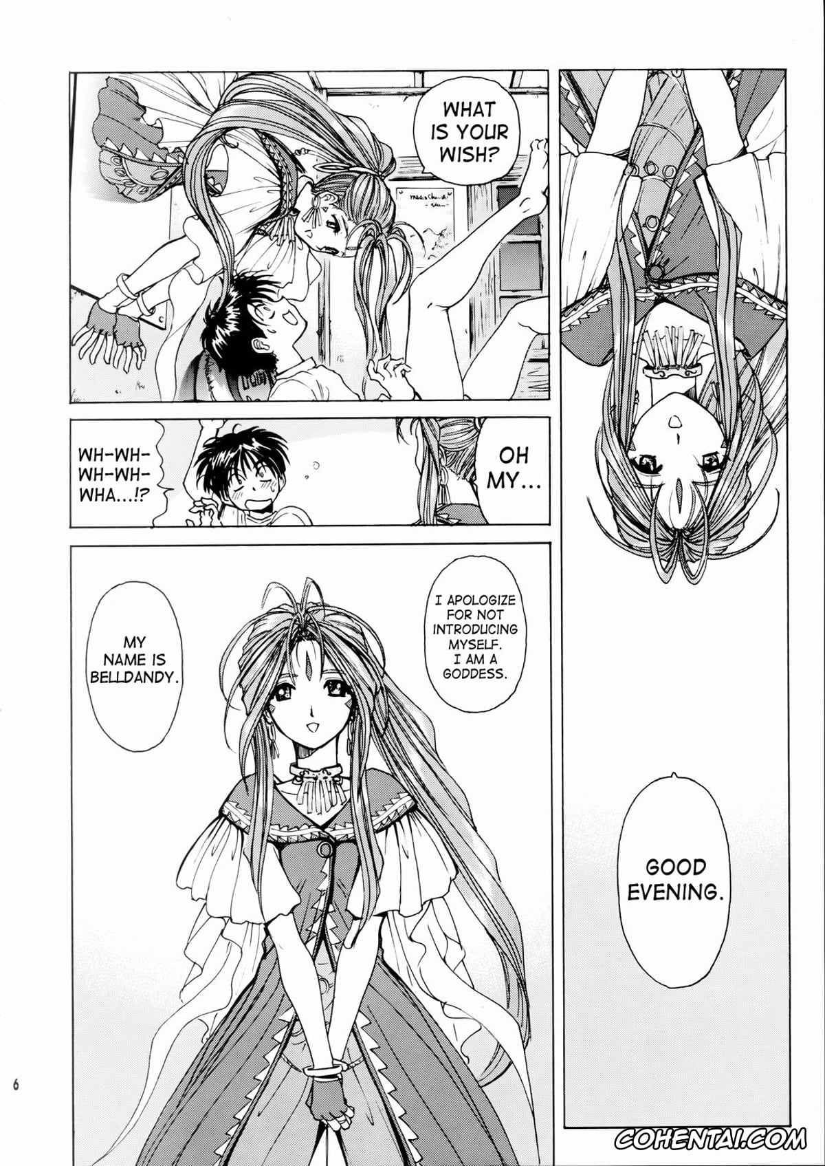 Ah My Goddess | Aa Megami-sama xxx, Onegai Twins | Please Twins xxx, Belldandy xxx, Keiichi Morisato xxx, Megami-sama Ryoujoku (Ah! My Goddess, Onegai Twins), pagina 7