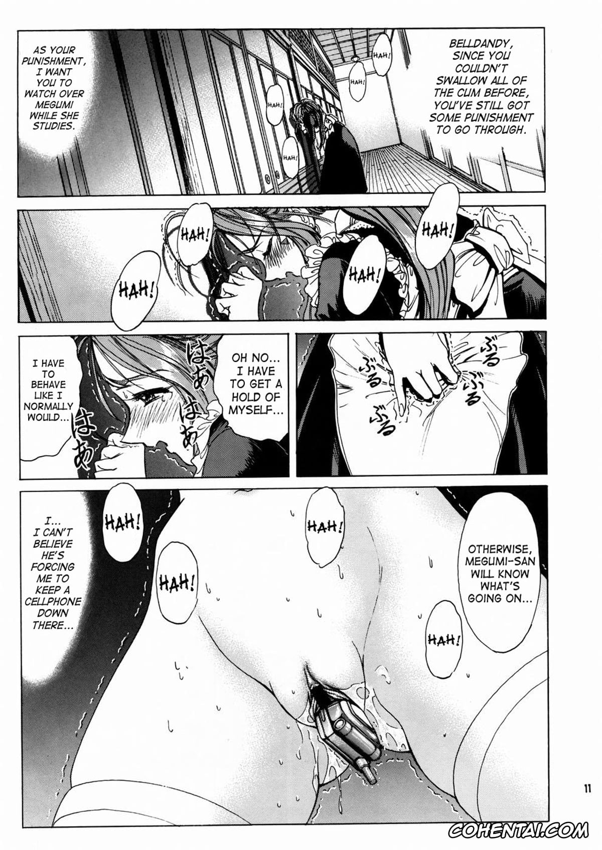 Ah My Goddess | Aa Megami-sama hentai, Belldandy hentai, Keiichi Morisato hentai, Megumi Morisato hentai, Megami-sama Ryoujoku 2 (Ah! My Goddess), pagina 12