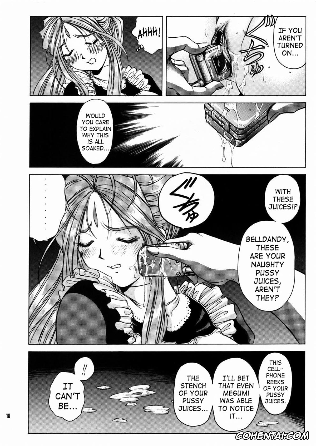 Ah My Goddess | Aa Megami-sama xxx, Belldandy xxx, Keiichi Morisato xxx, Megumi Morisato xxx, Megami-sama Ryoujoku 2 (Ah! My Goddess), pagina 19