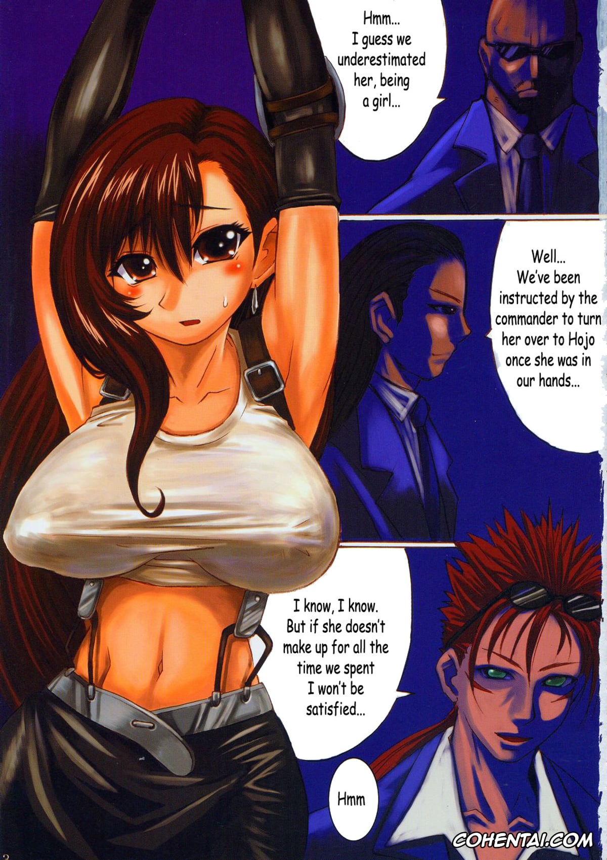 Final Fantasy porno, Rude porno, Tifa Lockhart porno, Tseng porno, Irohime vol. 1 (Final Fantasy VII), pagina 2