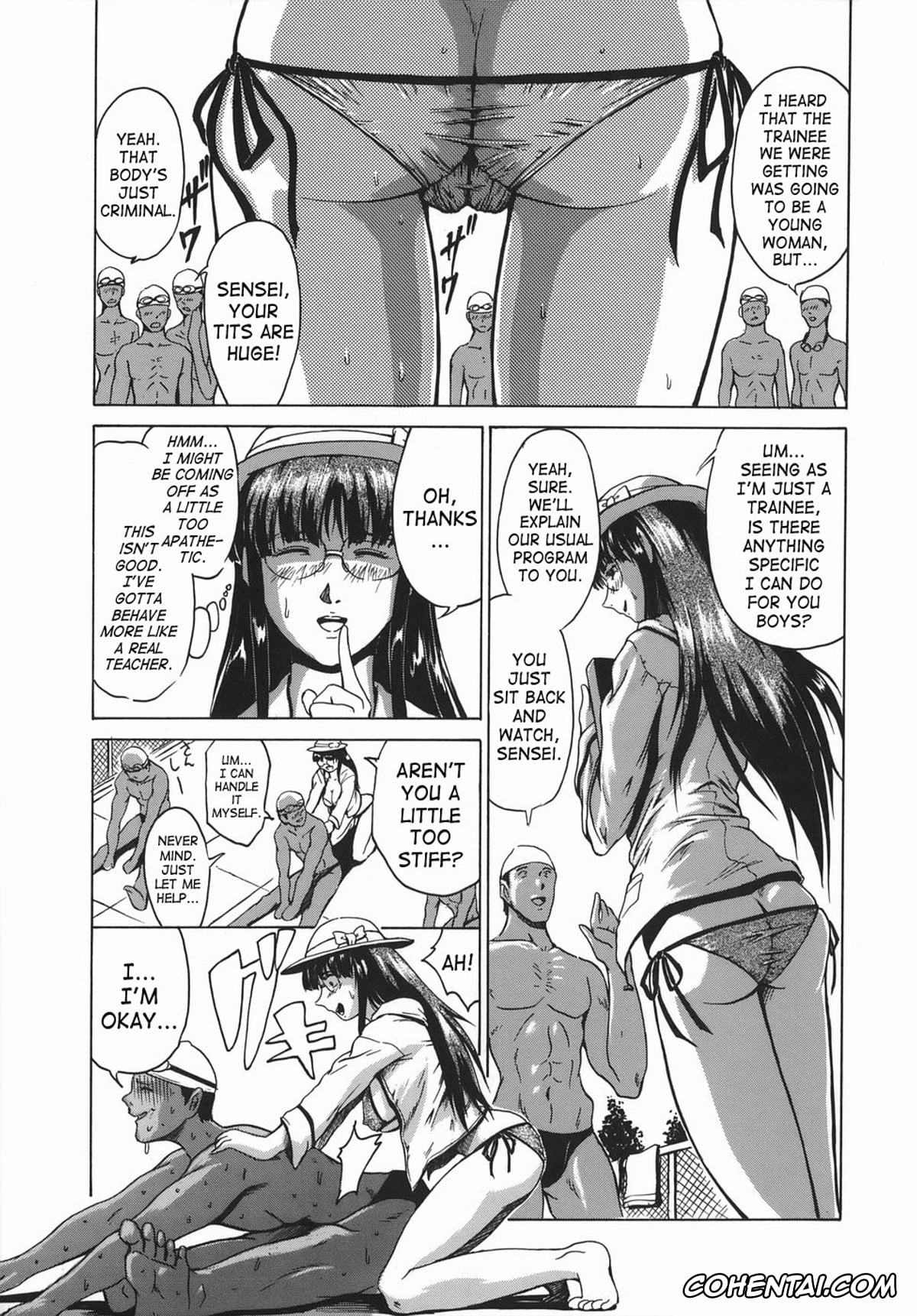 Original hentai, Jisshuusei (Seishokusha), pagina 3