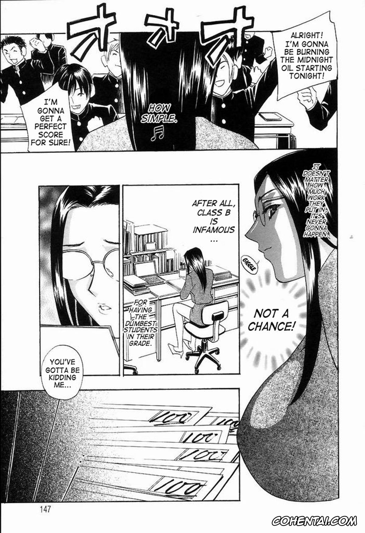 Original porno, Kinuko no Jugyou (Pussy Box), pagina 5