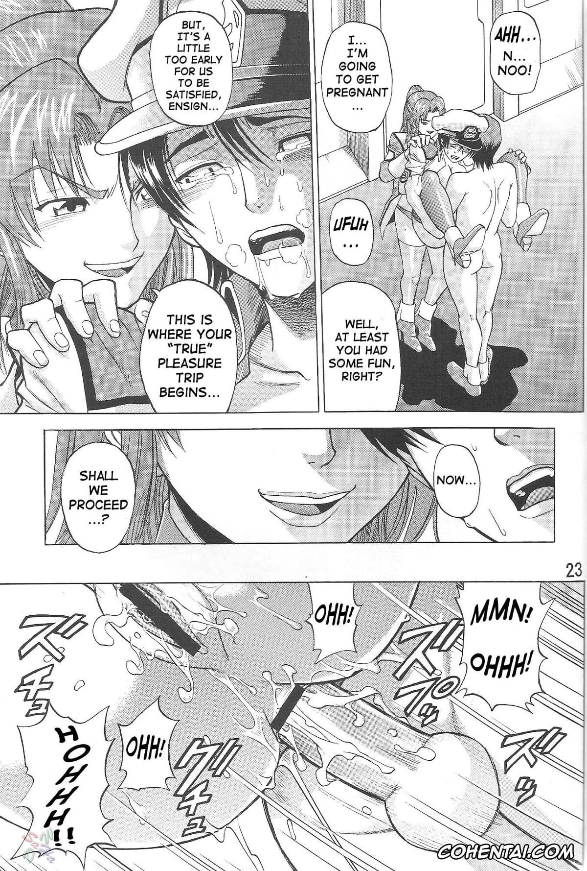 Gundam Seed hentai, Flay Allster hentai, Kira Yamato hentai, Murrue Ramius hentai, Natarle Badgiruel hentai, Burst!! Vol. 1 (Mobile Suit Gundam SEED), pagina 21