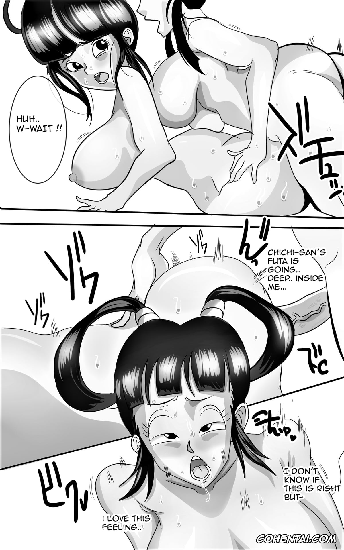 Dragon Ball hentai, Dragon Ball Z hentai, Bulma Briefs hentai, Chi Chi hentai, Maron hentai, Yurin hentai, Bulma and Chichi’s Adventure with Yurin and Maron (Dragon Ball), pagina 6