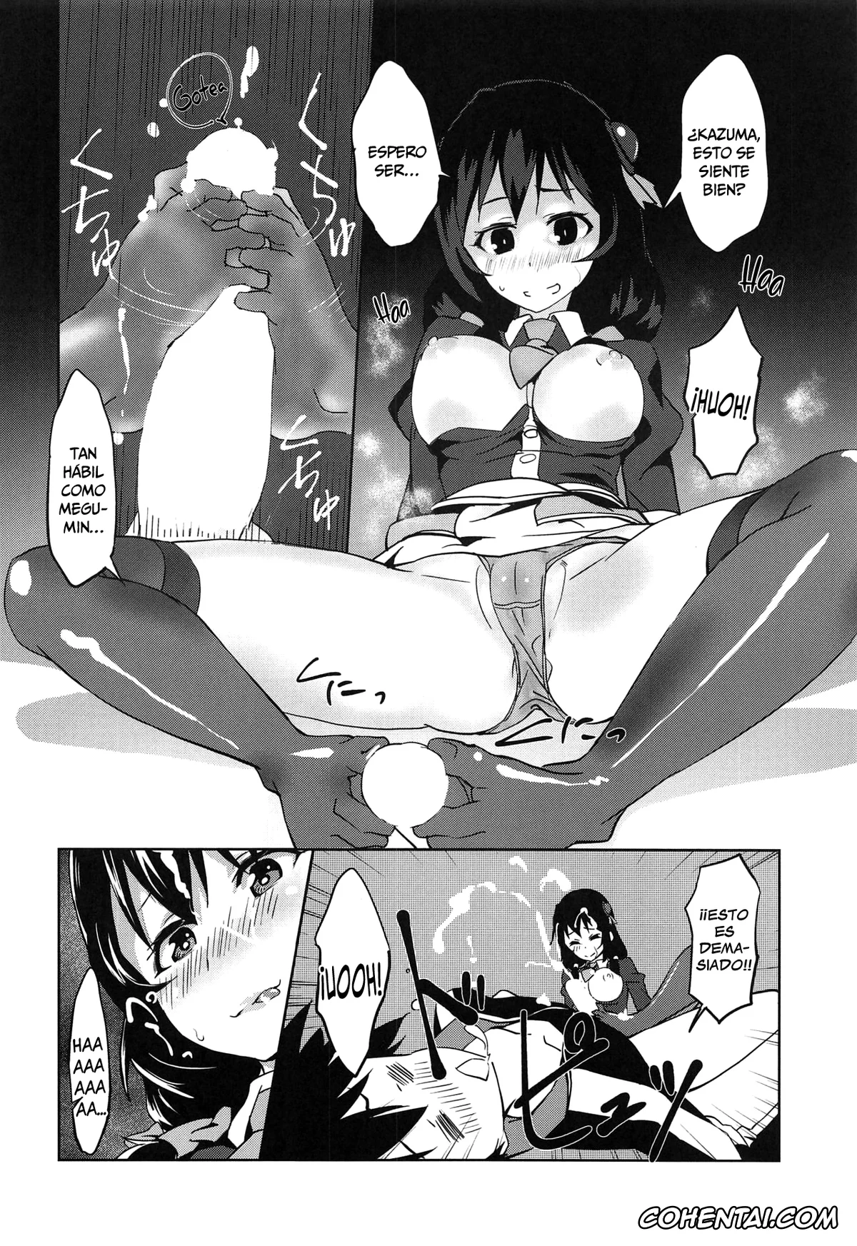 Kono Subarashii Sekai ni Syukufuku o! porno, Kazuma Satou porno, Yunyun porno, Hitori Ecchi ni Rival o! (Kono Subarashii Sekai ni Syukufuku o!), pagina 11
