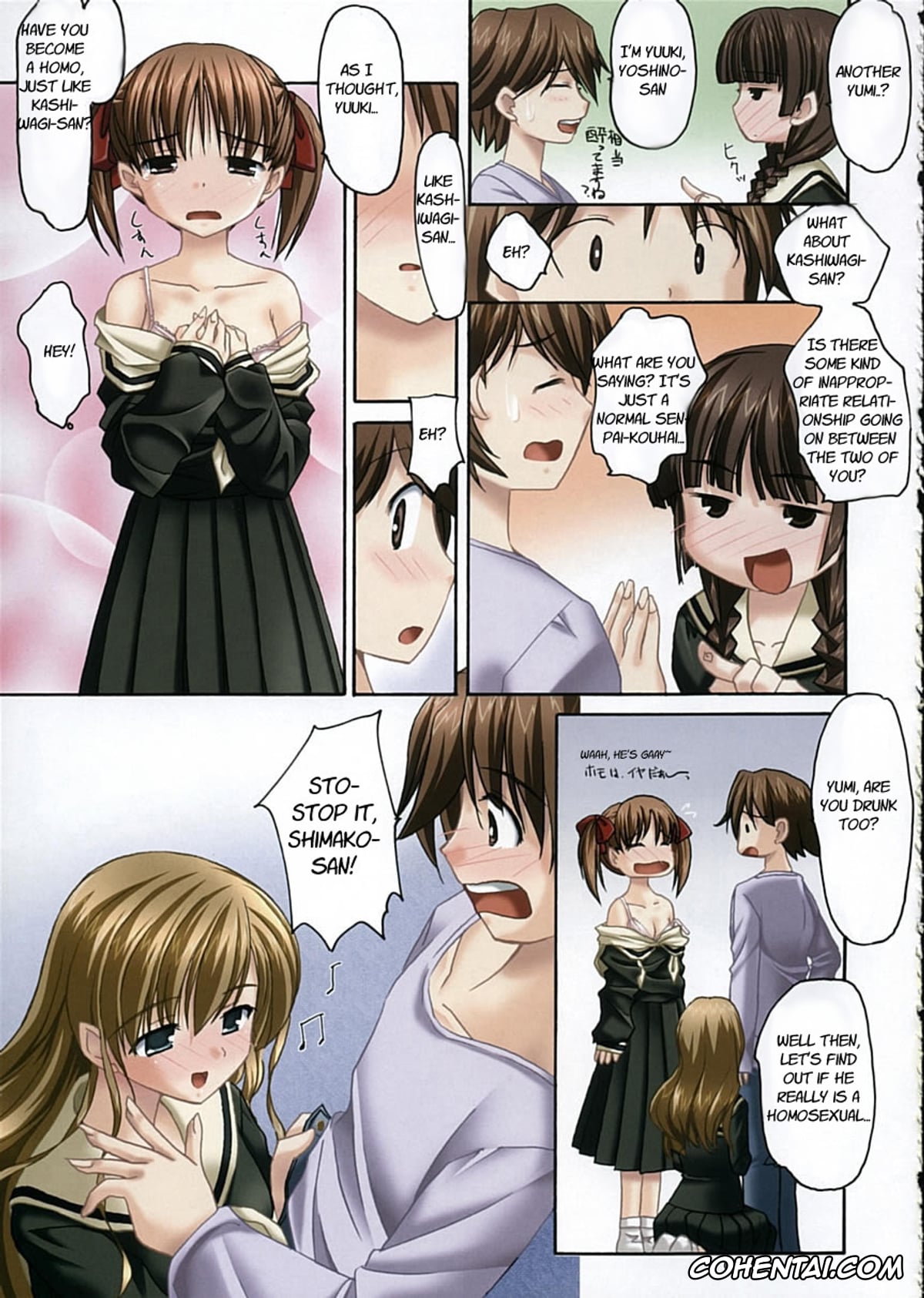 Maria-sama Ga Miteru porno, Shimako Toudou porno, Yoshino Shimazu porno, Yumi Fukuzawa porno, Toshigo no oneesama ga miteru (Maria-sama ga Miteru), pagina 8