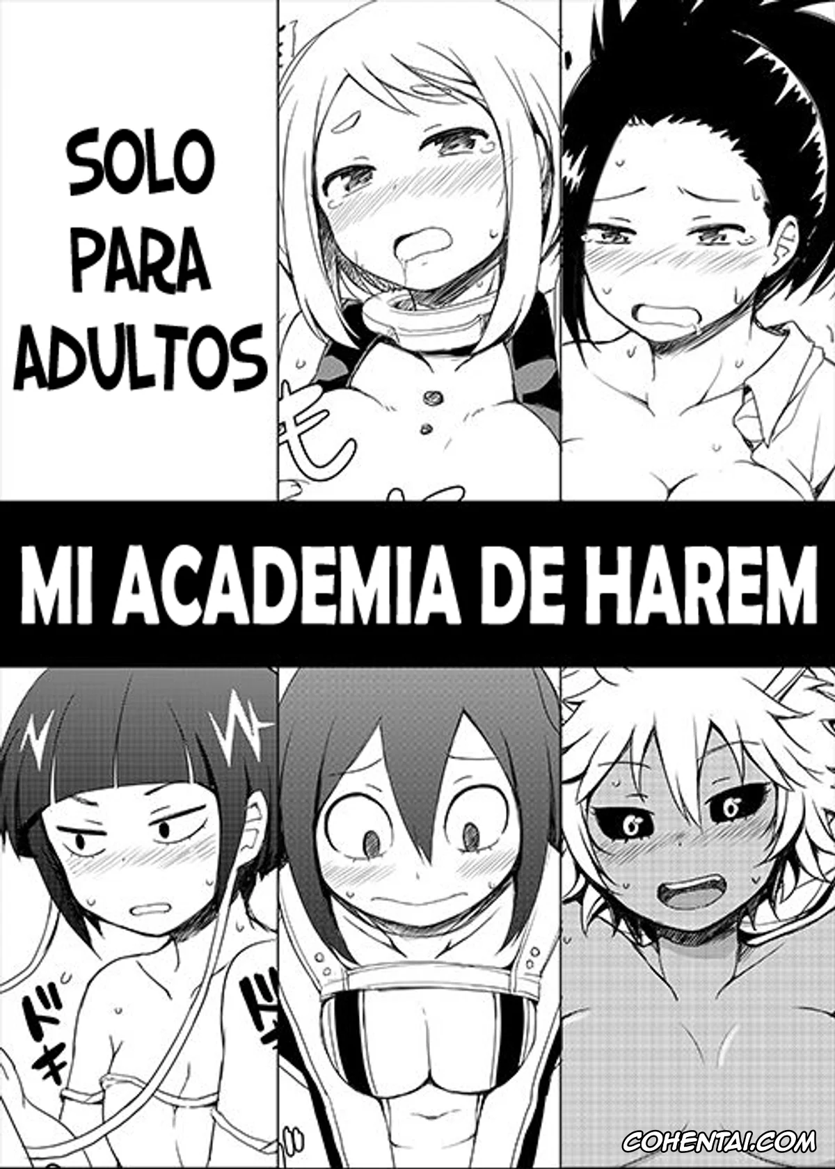 My Hero Academia | Boku No Hero Academia xxx, Kyoka Jiro xxx, Mina Ashido xxx, Momo Yaoyorozu xxx, Ochako Uraraka xxx, Tsuyu Asui xxx, Boku no Harem Academia (Boku no Hero Academia), pagina 1