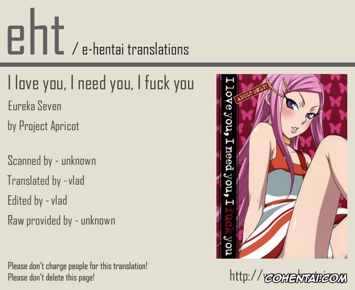 Eureka 7 | Eureka Seven xxx, Anemone xxx, Dominic Sorel xxx, Renton Thurston xxx, Talho Yuki xxx, I love you, I need you, I fuck you (Eureka Seven), pagina 37