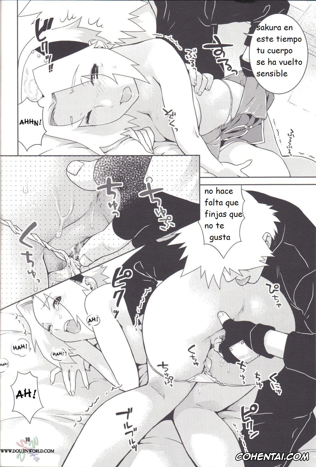 NARUTO hentai, Kakashi Hatake hentai, Sakura Haruno hentai, Icha Icha Unbalance (Naruto), pagina 9