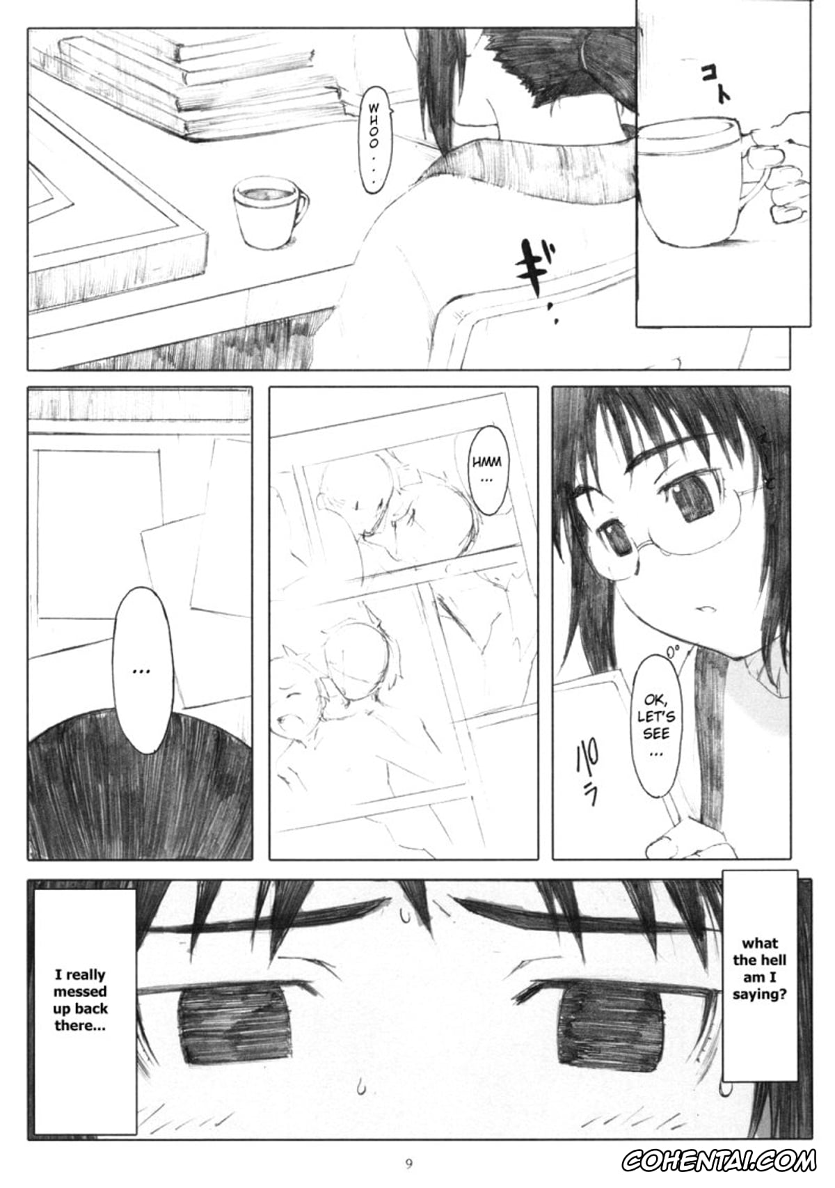 Genshiken porno, Chika Ogiue porno, Ogi-Ana (Genshiken), pagina 8