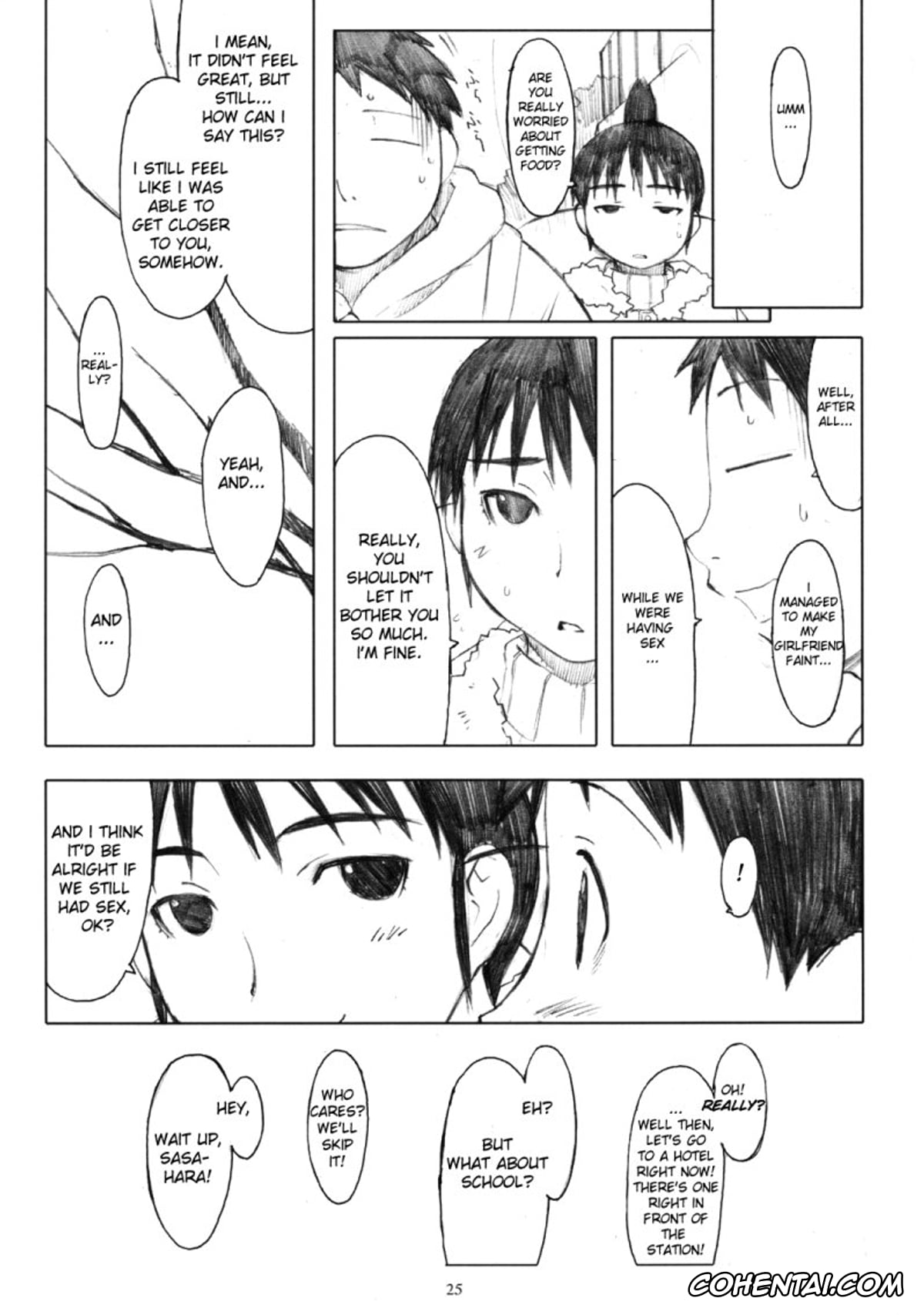 Genshiken hentai, Chika Ogiue hentai, Ogi-Ana (Genshiken), pagina 24