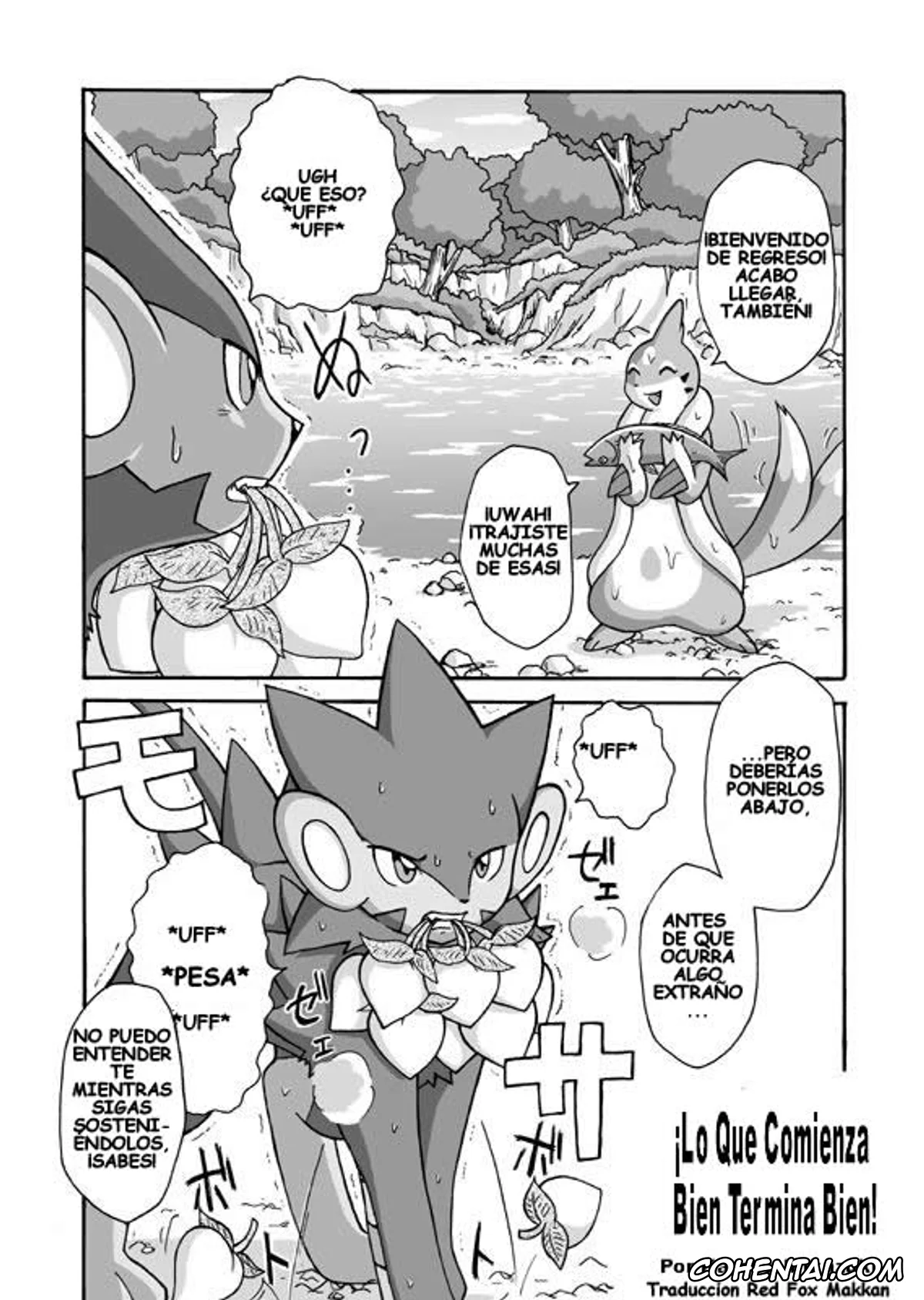 Pokemon | Pocket Monsters porno, Floatzel porno, Luxray porno, Kekka Yokereba Subete Yoshi (Pokémon), pagina 2
