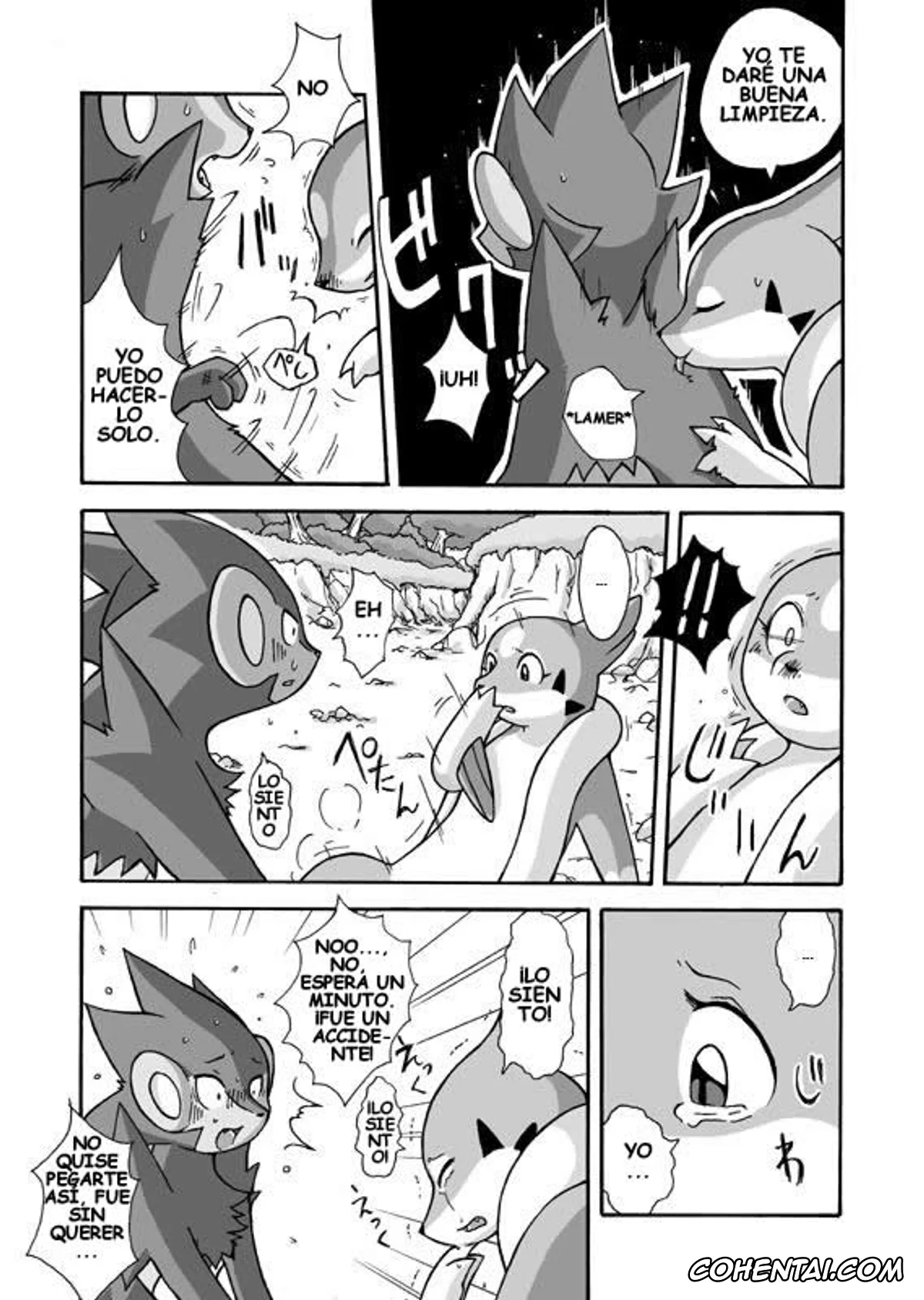 Pokemon | Pocket Monsters hentai, Floatzel hentai, Luxray hentai, Kekka Yokereba Subete Yoshi (Pokémon), pagina 6