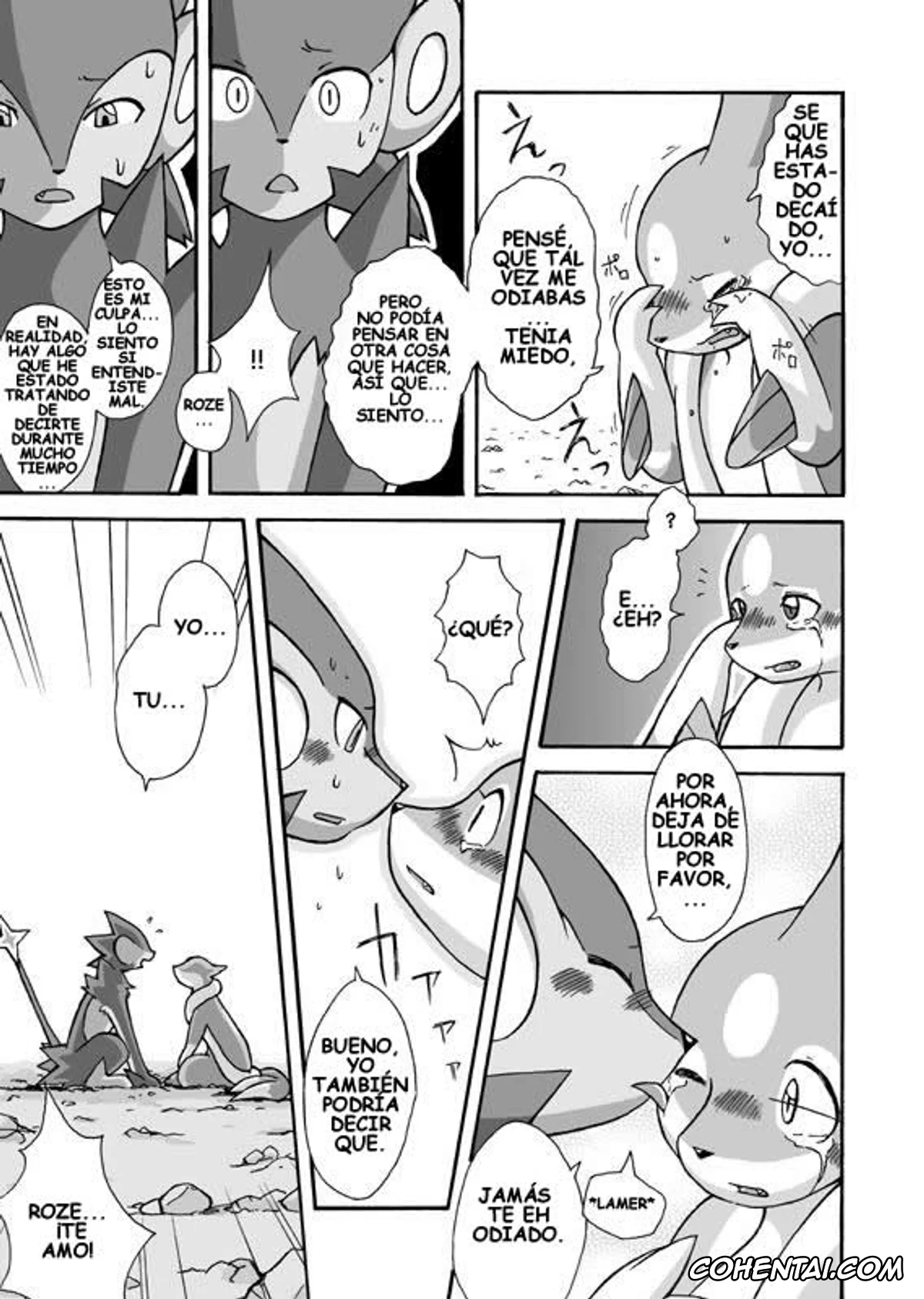 Pokemon | Pocket Monsters xxx, Floatzel xxx, Luxray xxx, Kekka Yokereba Subete Yoshi (Pokémon), pagina 7