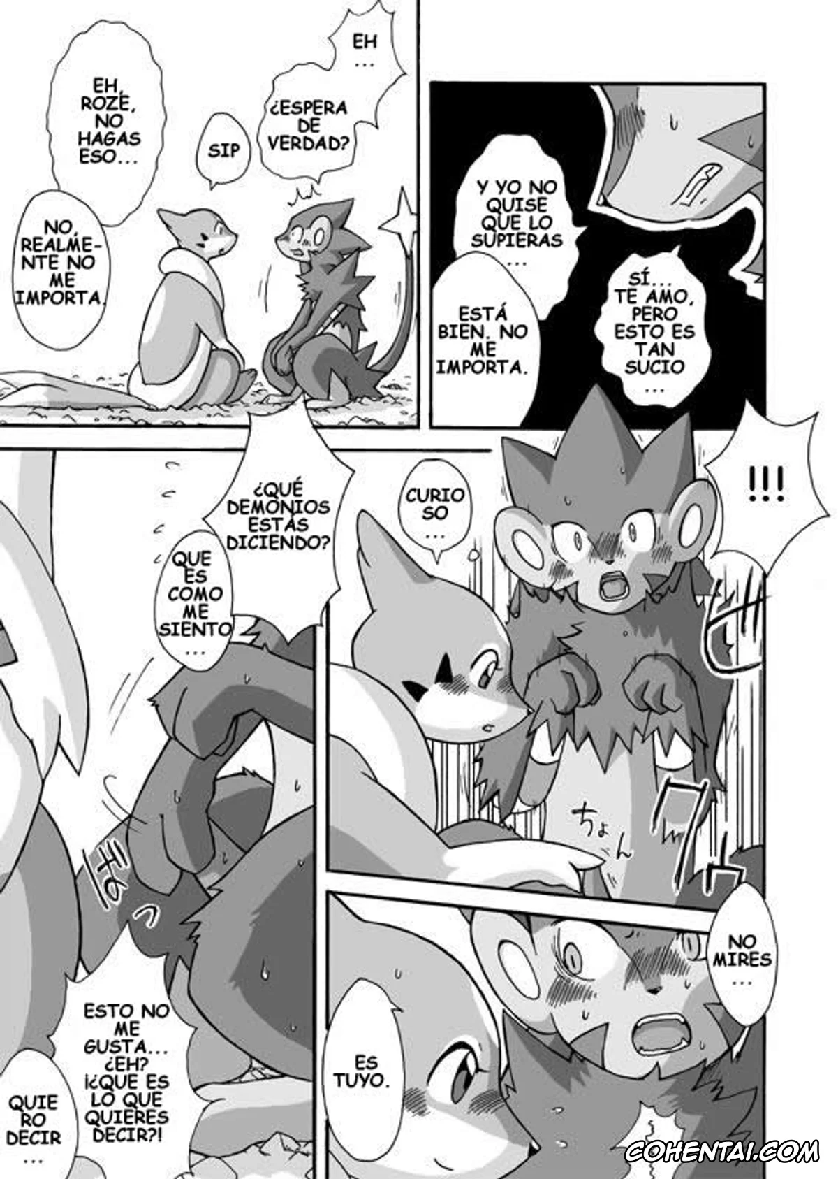 Pokemon | Pocket Monsters hentai, Floatzel hentai, Luxray hentai, Kekka Yokereba Subete Yoshi (Pokémon), pagina 9