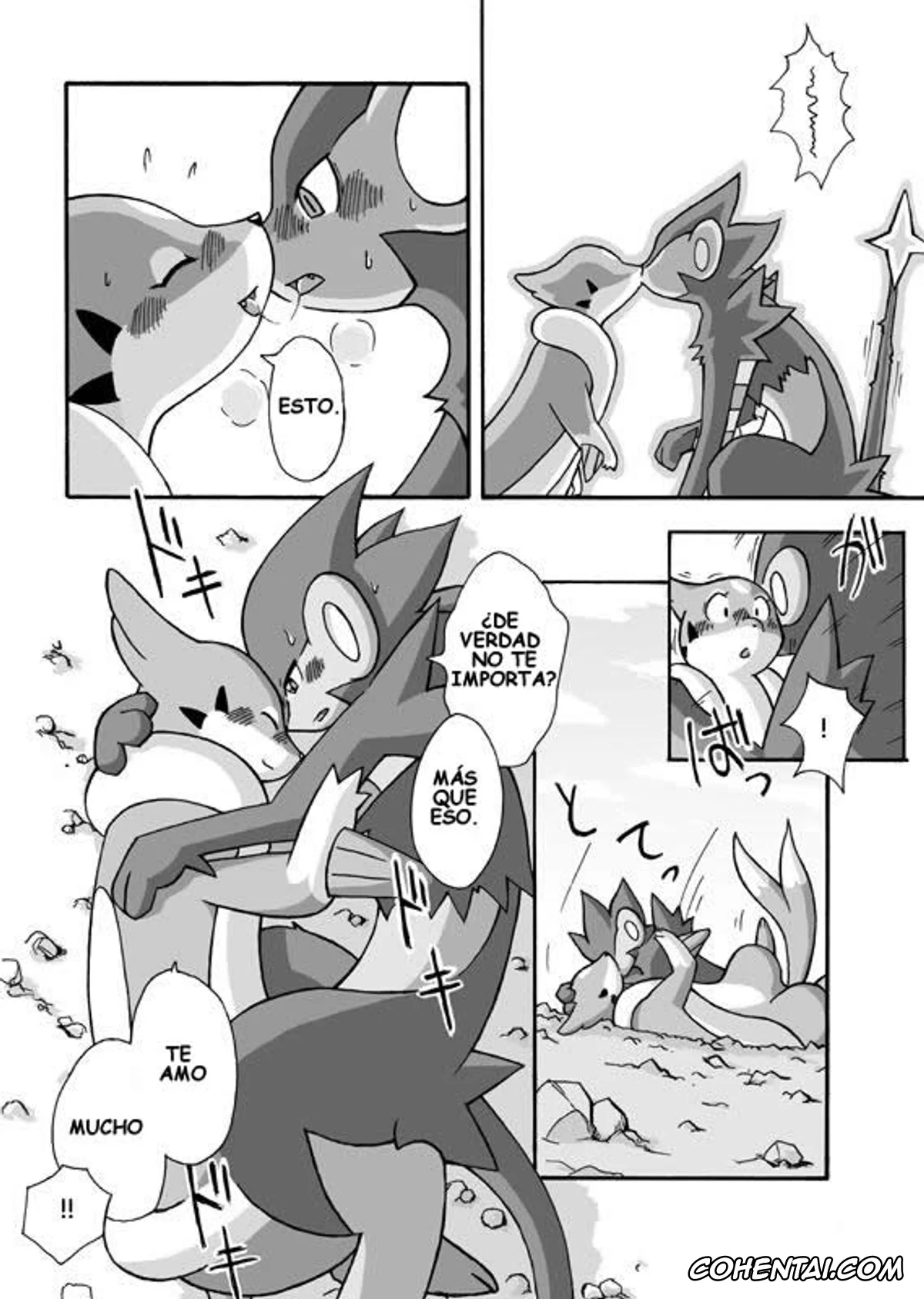 Pokemon | Pocket Monsters xxx, Floatzel xxx, Luxray xxx, Kekka Yokereba Subete Yoshi (Pokémon), pagina 10