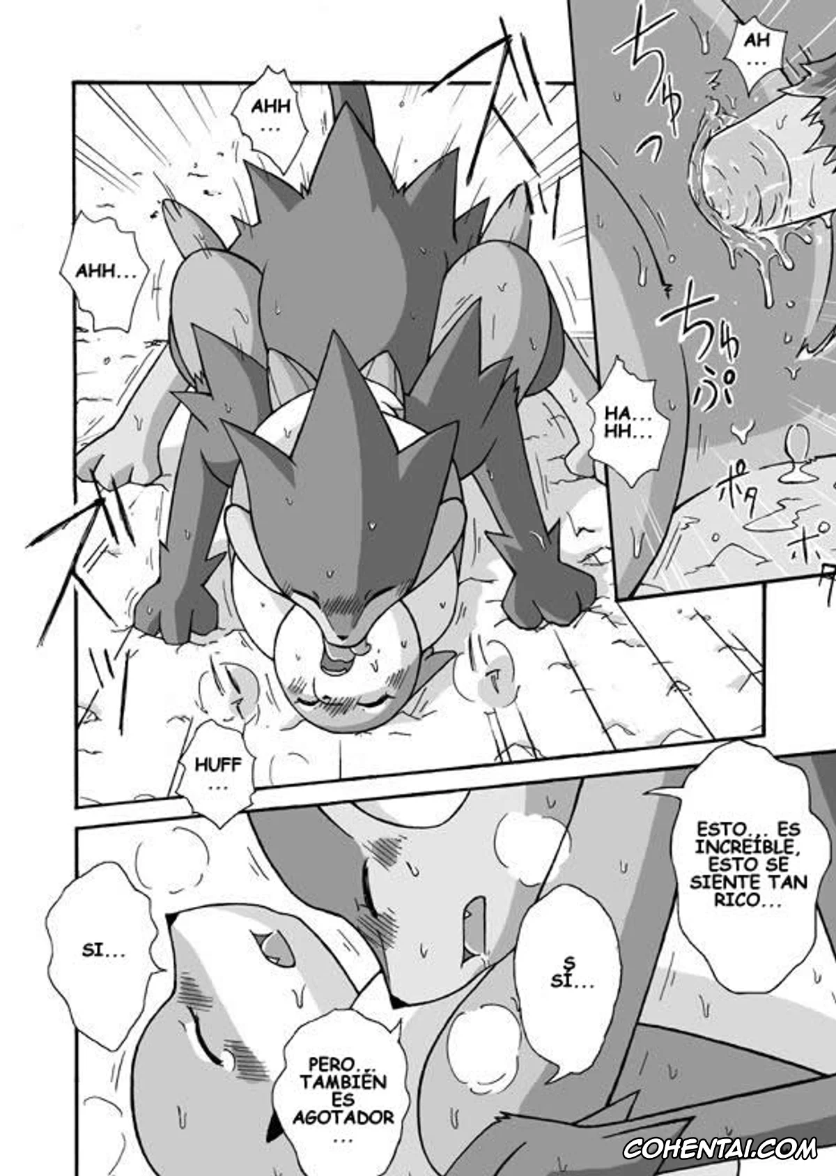 Pokemon | Pocket Monsters xxx, Floatzel xxx, Luxray xxx, Kekka Yokereba Subete Yoshi (Pokémon), pagina 16