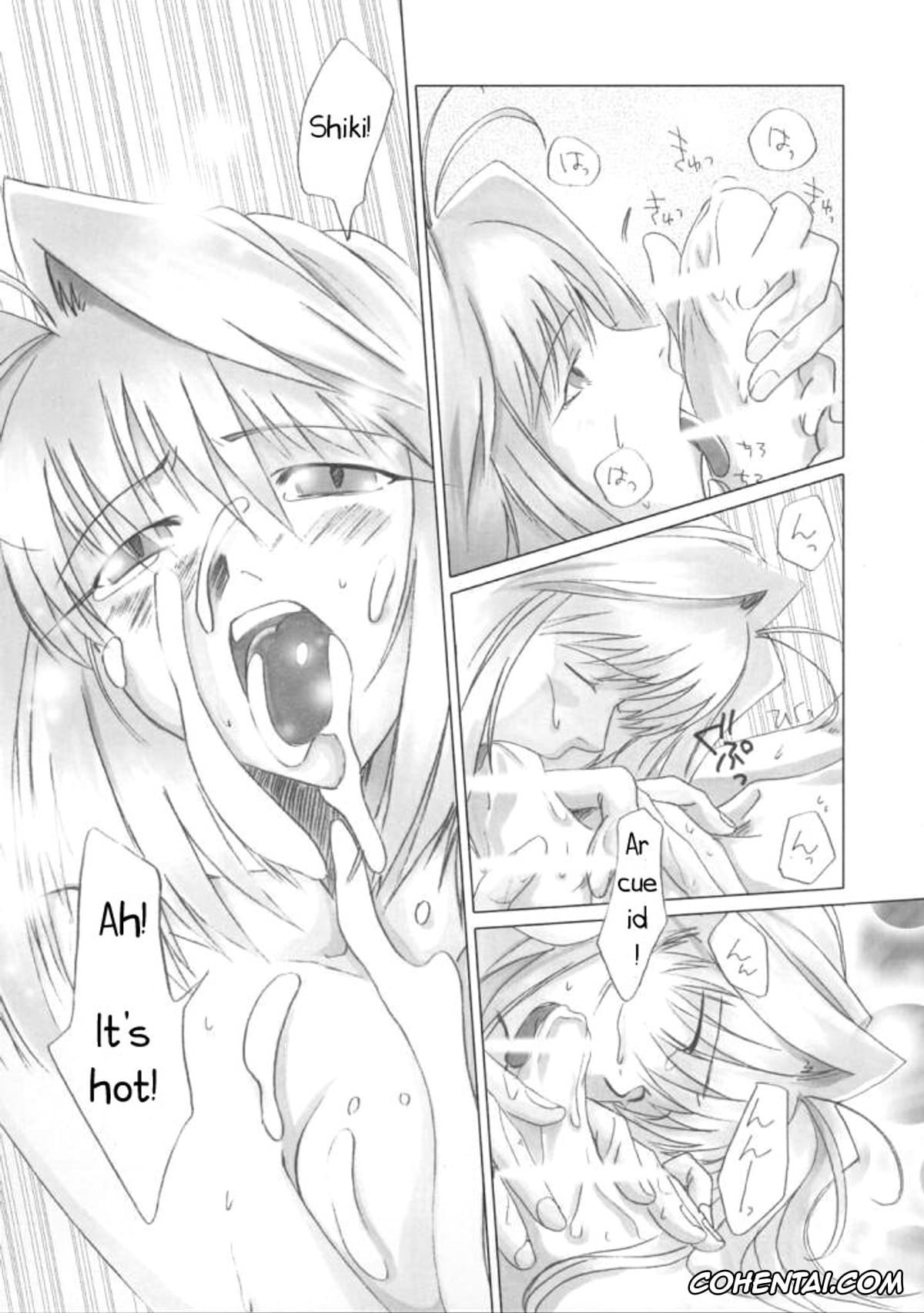 Tsukihime hentai, Arcueid Brunestud hentai, Shiki Tohno hentai, Gekka Bijin (Tsukihime), pagina 9