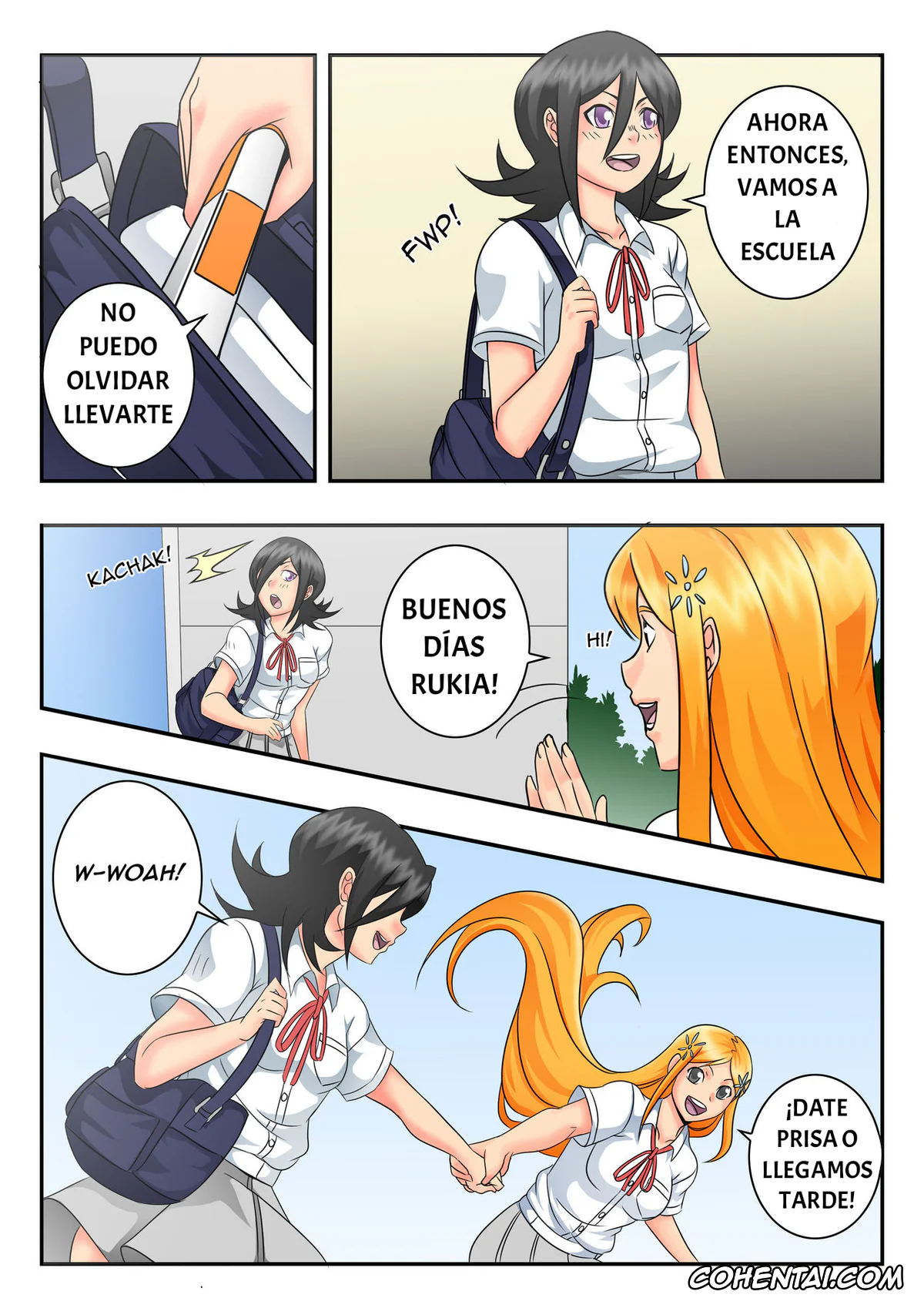 Bleach porno, Kon porno, Rangiku Matsumoto porno, Rukia Kuchiki porno, BLEACH: A WHAT IF STORY (CAP 2) (Bleach), pagina 5