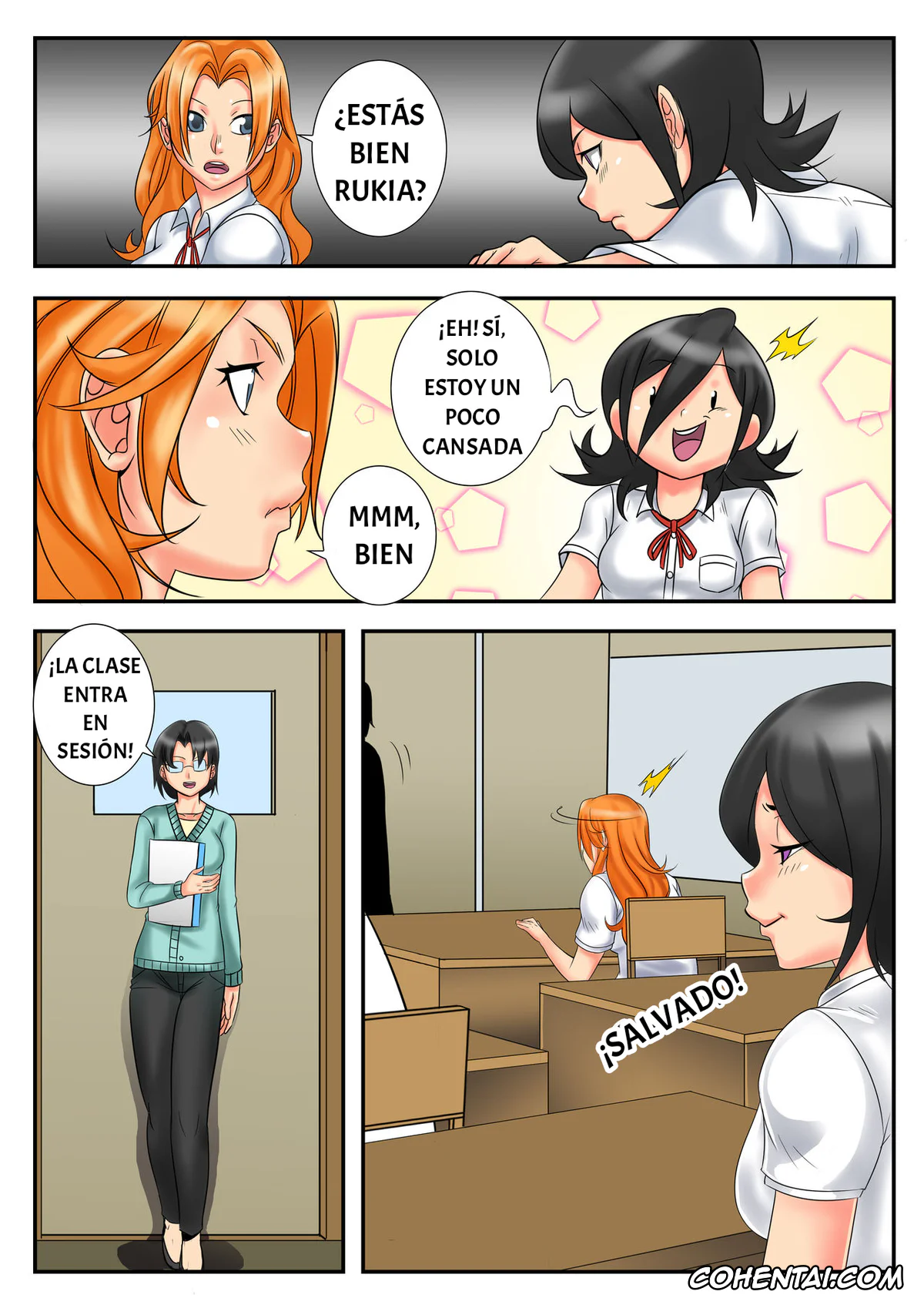 Bleach xxx, Kon xxx, Rangiku Matsumoto xxx, Rukia Kuchiki xxx, BLEACH: A WHAT IF STORY (CAP 2) (Bleach), pagina 7