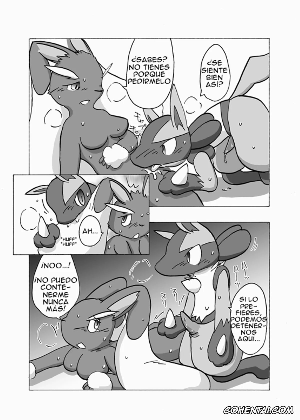 Pokemon | Pocket Monsters porno, Lopunny porno, Lucario porno, Lucario X Lopunny (Pokémon), pagina 11