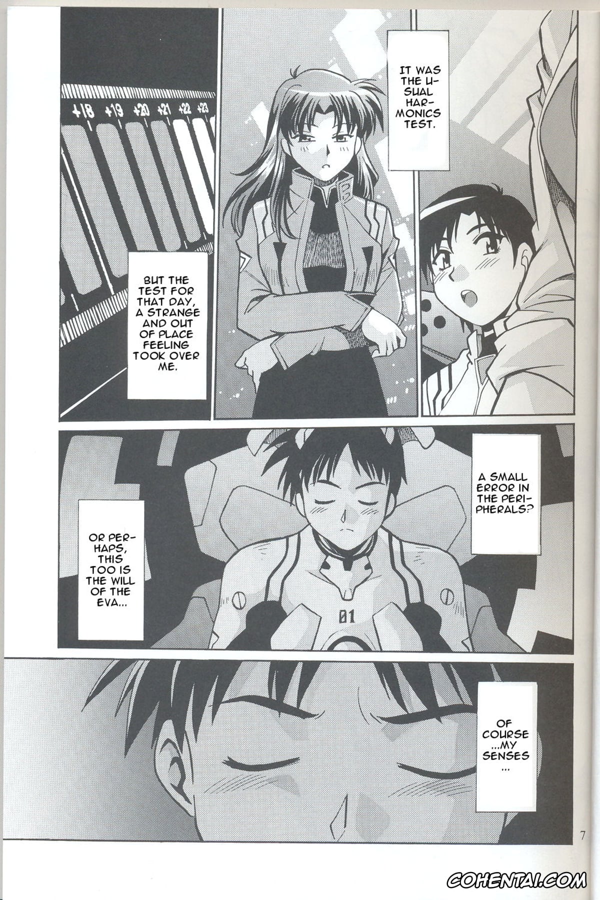 Neon Genesis Evangelion xxx, Asuka Langley Soryu xxx, Rei Ayanami xxx, Shinji Ikari xxx, Plug Suit Fetish Vol.6 (Neon Genesis Evangelion), pagina 7