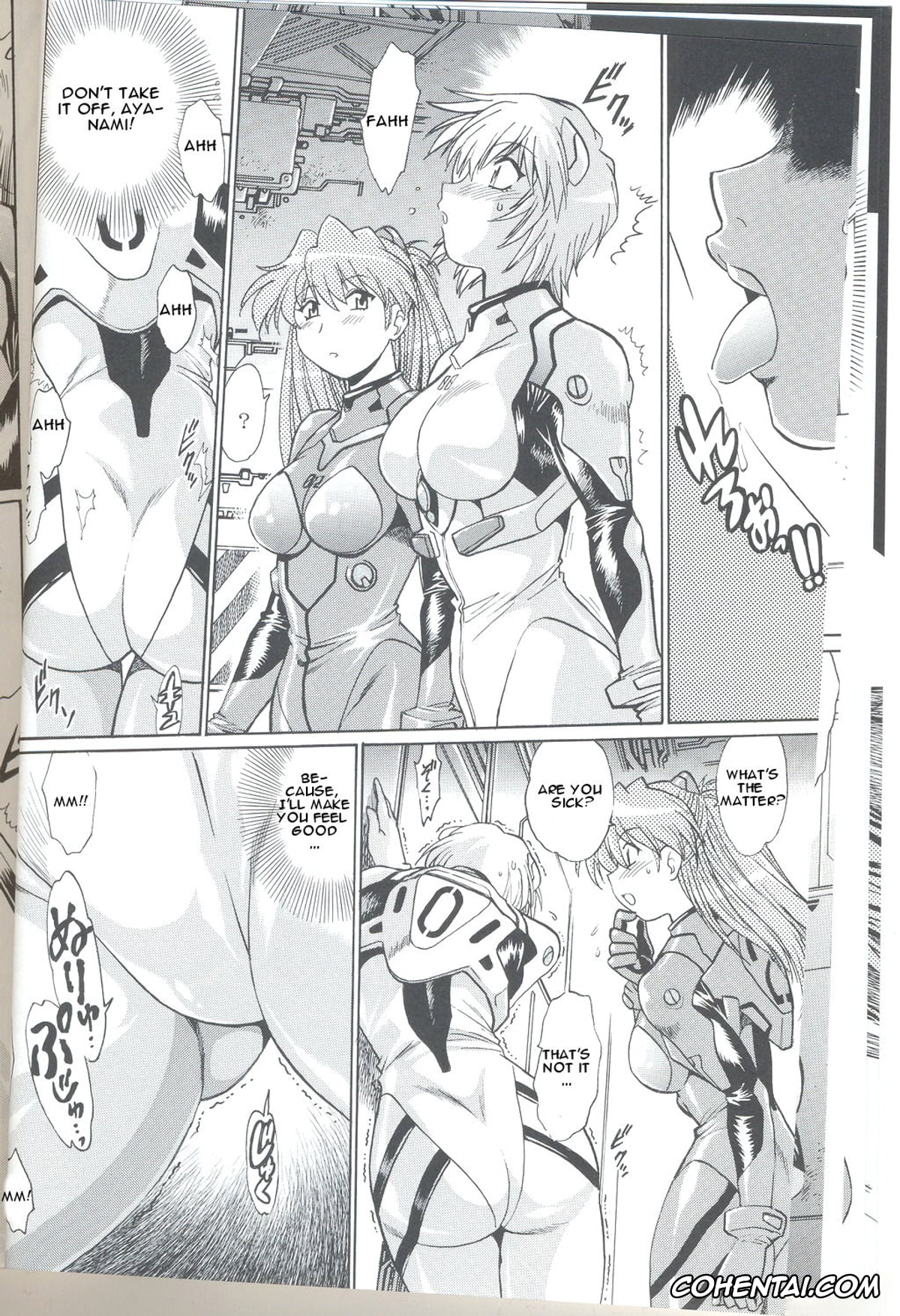 Neon Genesis Evangelion hentai, Asuka Langley Soryu hentai, Rei Ayanami hentai, Shinji Ikari hentai, Plug Suit Fetish Vol.6 (Neon Genesis Evangelion), pagina 12