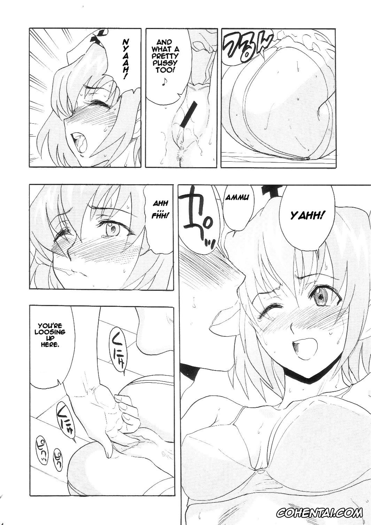 Mahou Sensei Negima porno, Ako Izumi porno, Madoka Kugimiya porno, Misa Kakizaki porno, Sakurako Shiina porno, Maho Cheer (Mahou Sensei Negima!), pagina 44