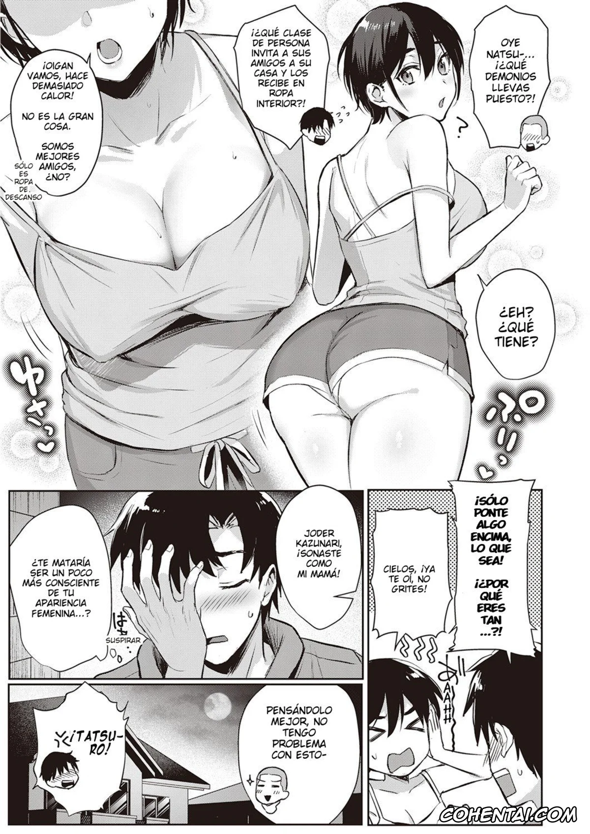 Revistas porno, COMIC ExE porno, Natsu Asobi (COMIC ExE 32), pagina 5