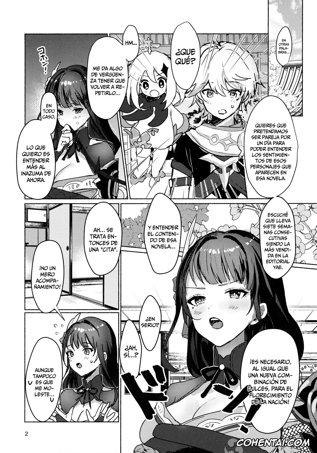 Genshin Impact xxx, Aether xxx, Raiden Shogun xxx, Raiden Shogun to xxx no Tokkun o Suru Hon (Genshin Impact), pagina 4