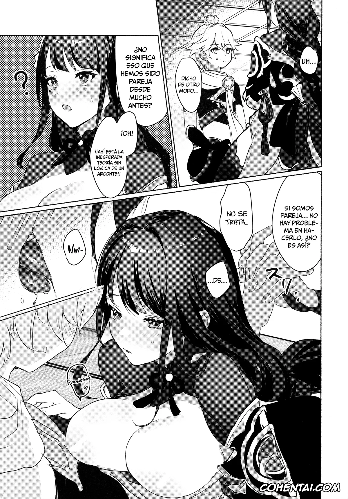 Genshin Impact hentai, Aether hentai, Raiden Shogun hentai, Raiden Shogun to xxx no Tokkun o Suru Hon (Genshin Impact), pagina 9
