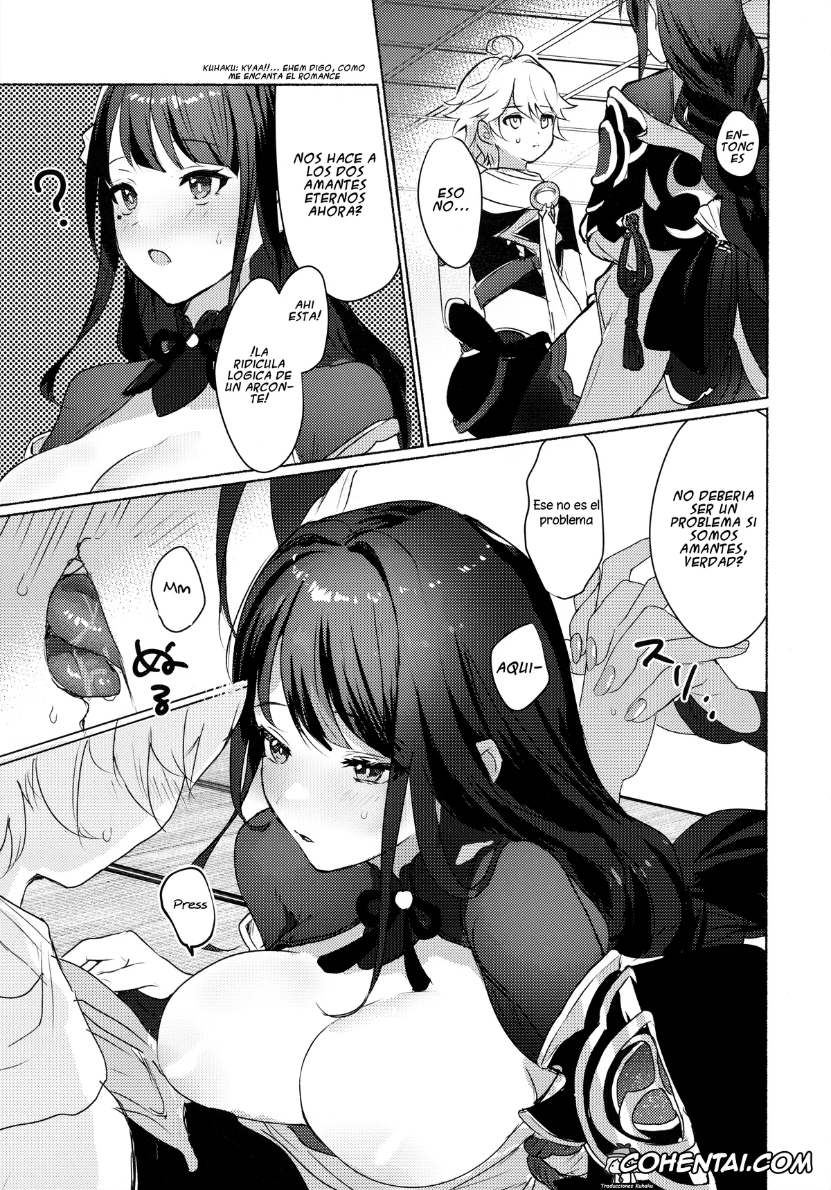 Genshin Impact hentai, Aether hentai, Raiden Shogun hentai, Raiden Shogun to xxx no Tokkun o Suru Hon (Genshin Impact), pagina 9