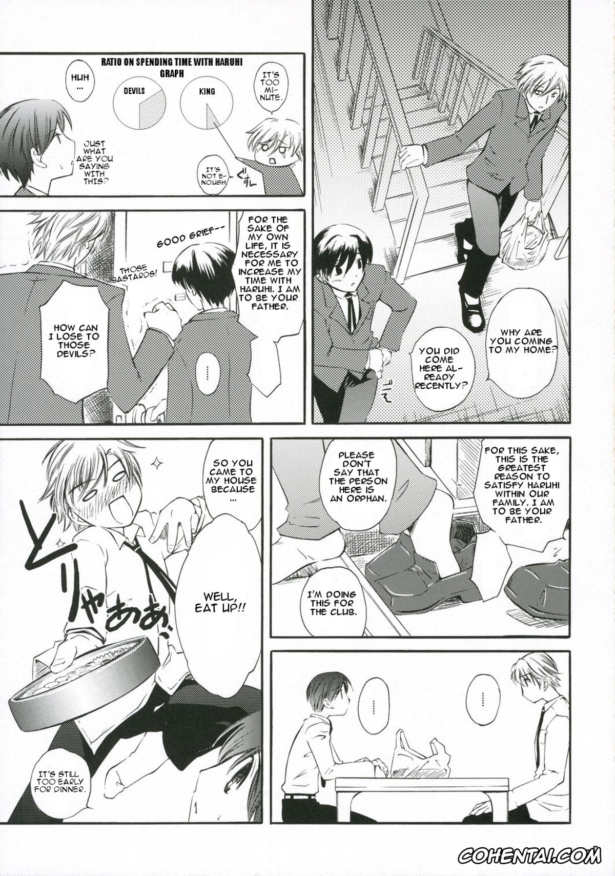 Ouran High School Host Club porno, Haruhi Fujioka porno, Tamaki Suoh porno, Zantei Ou (Ouran High School Host Club), pagina 5