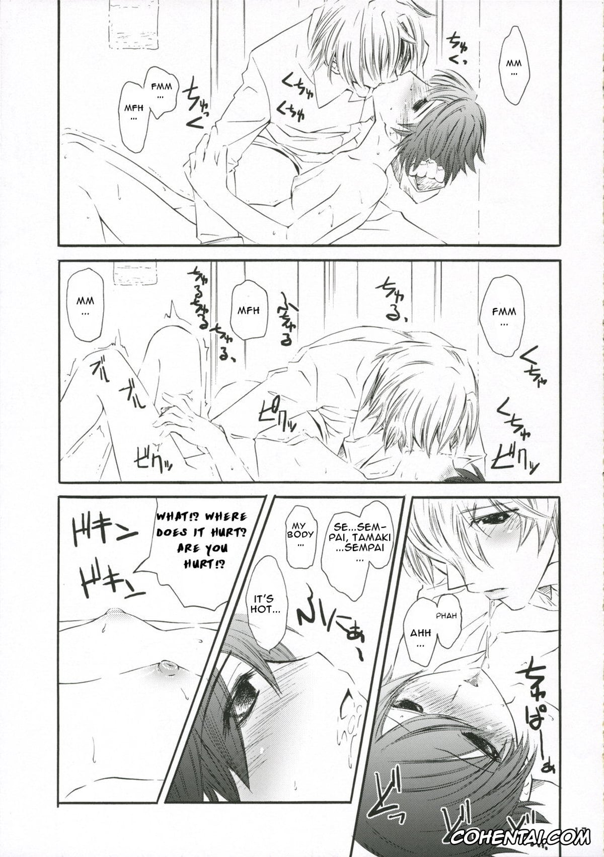 Ouran High School Host Club xxx, Haruhi Fujioka xxx, Tamaki Suoh xxx, Zantei Ou (Ouran High School Host Club), pagina 13