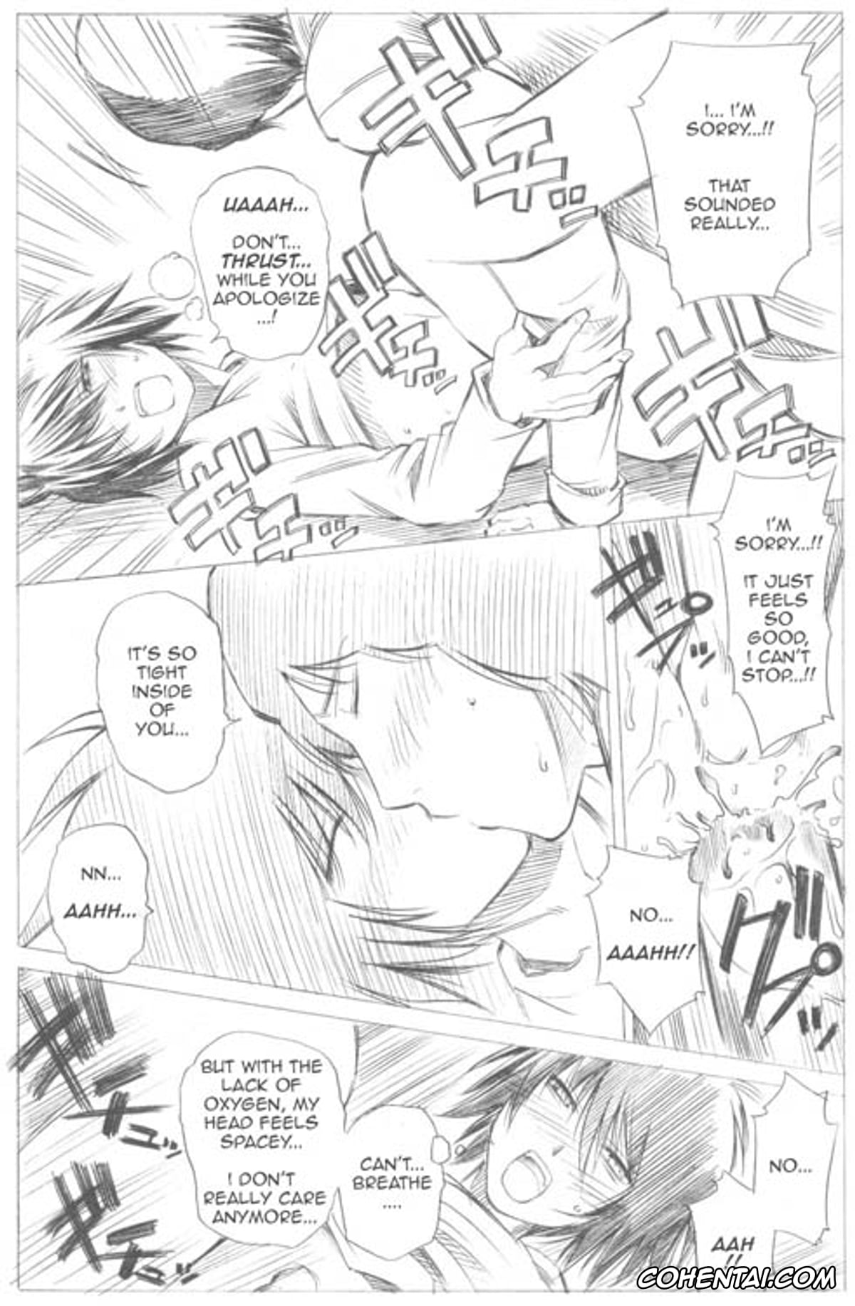 Death Note hentai, L Lawliet hentai, Touta Matsuda hentai, Elevator Action, pagina 9