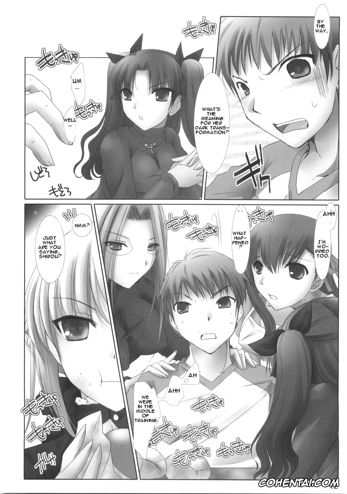 Fate Hollow Ataraxia porno, Saber Alter porno, Shirou Emiya porno, BLACK 99% (Fate/hollow ataraxia), pagina 11